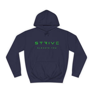 STRIVE-Fitness "Reach Your Peak" Colored logo Unisex Hoodie - Motivational Fitness Apparel