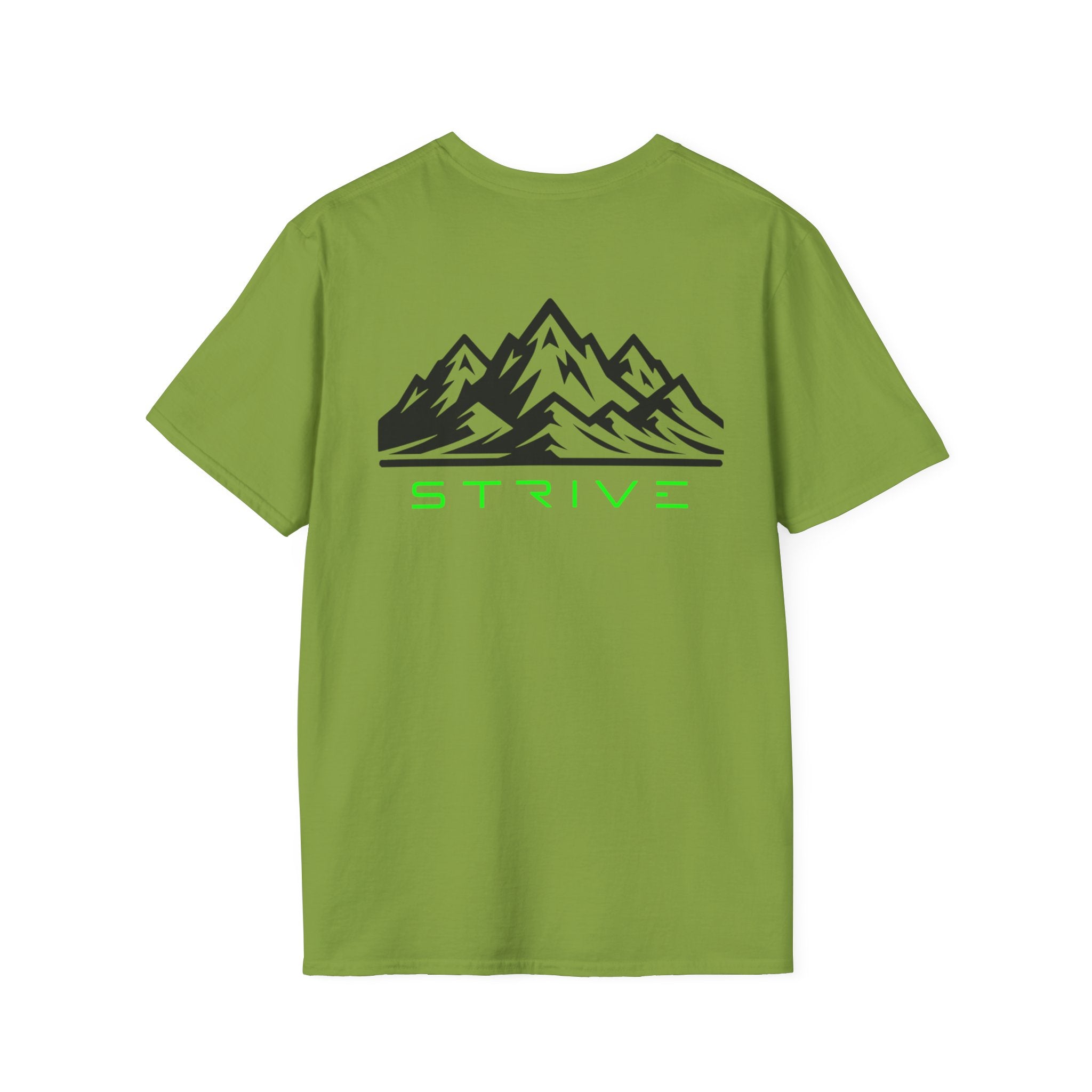STRIVE-Fitness "Reach Your Peak" Unisex Soft-style T-Shirt - Motivational Fitness Apparel