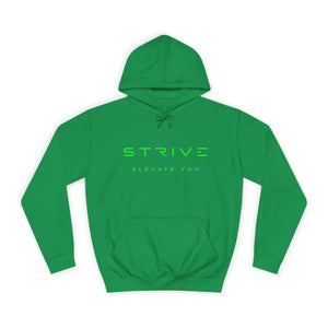 STRIVE-Fitness "Reach Your Peak" Colored logo Unisex Hoodie - Motivational Fitness Apparel