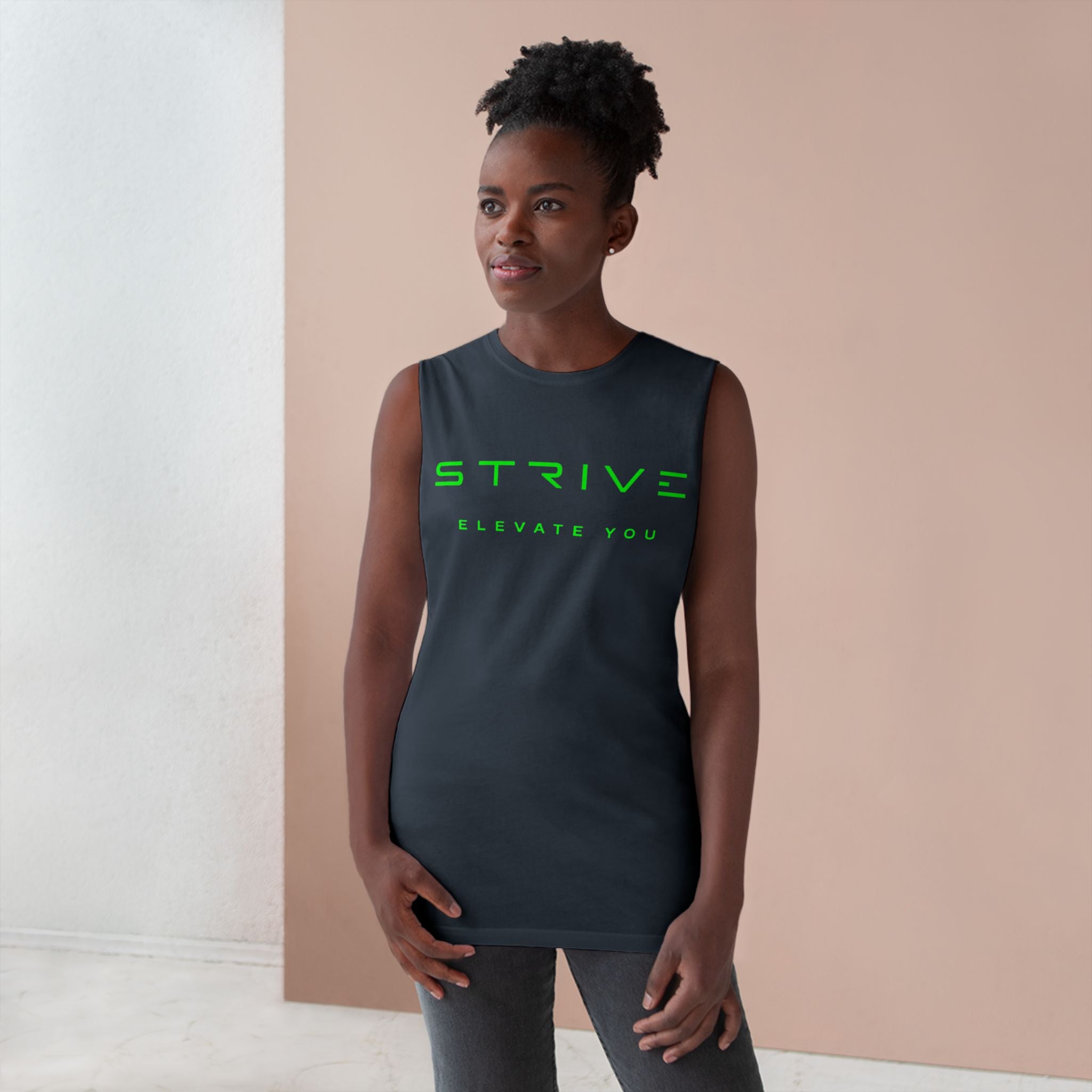 STRIVE-Fitness "Gym Phoenix" Unisex Workout Tank Top - Motivational Fitness Apparel