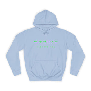 STRIVE-Fitness "Reach Your Peak" Colored logo Unisex Hoodie - Motivational Fitness Apparel