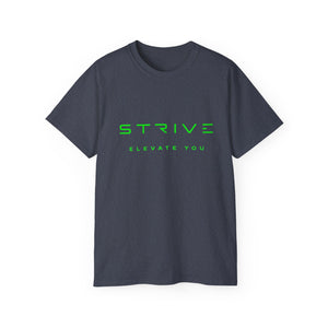 STRIVE-Fitness "Reach Your Peak" Unisex Ultra Cotton Shirt - Motivational Fitness Apparel