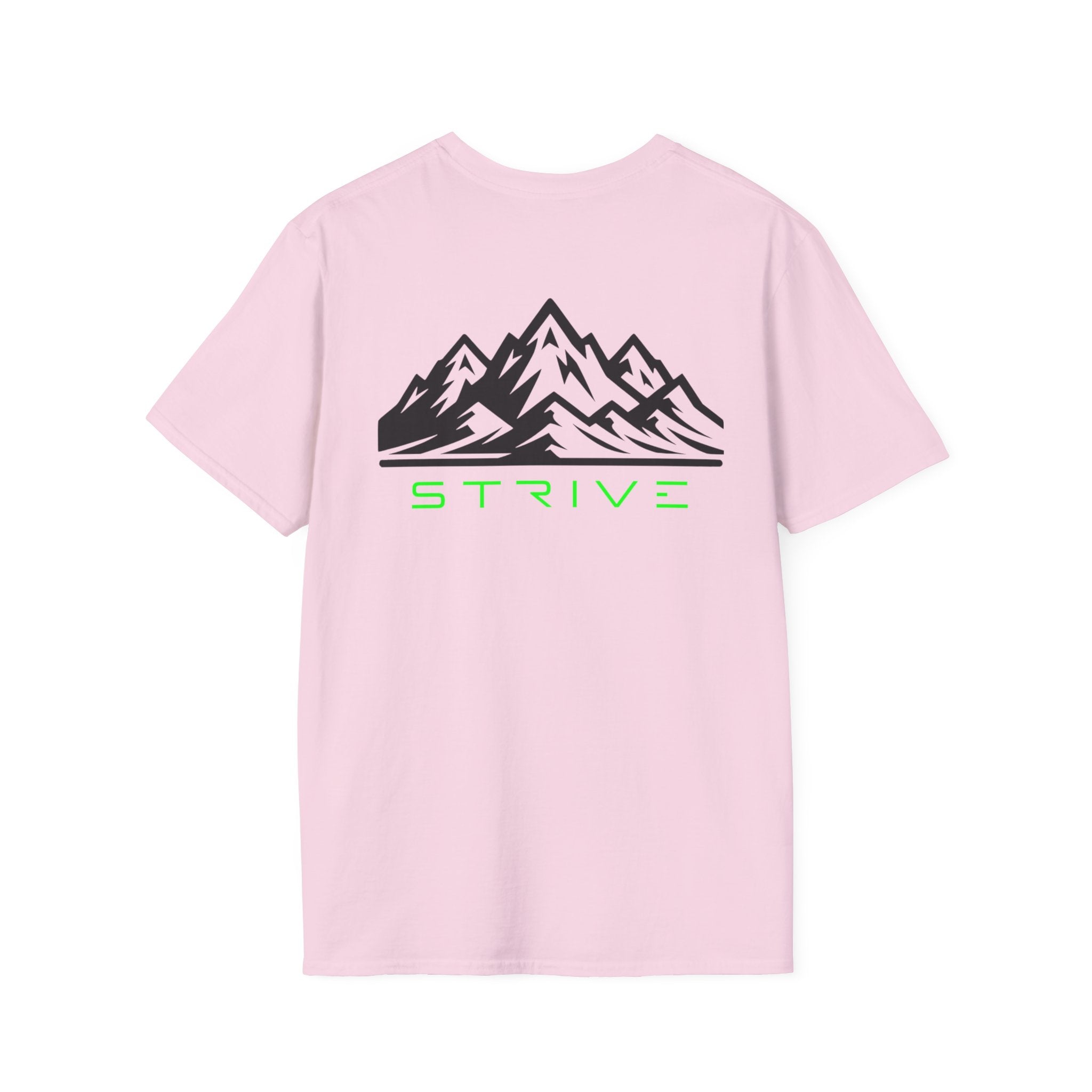 STRIVE-Fitness "Reach Your Peak" Unisex Soft-style T-Shirt - Motivational Fitness Apparel