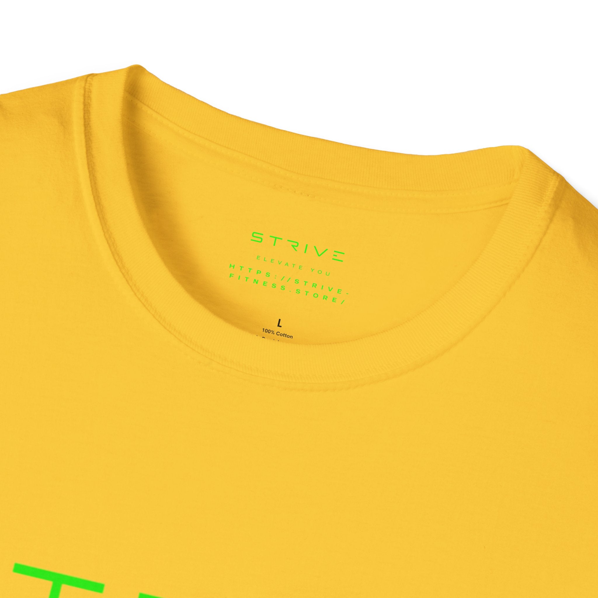 STRIVE-Fitness "Reach Your Peak" Unisex Soft-style T-Shirt - Motivational Fitness Apparel