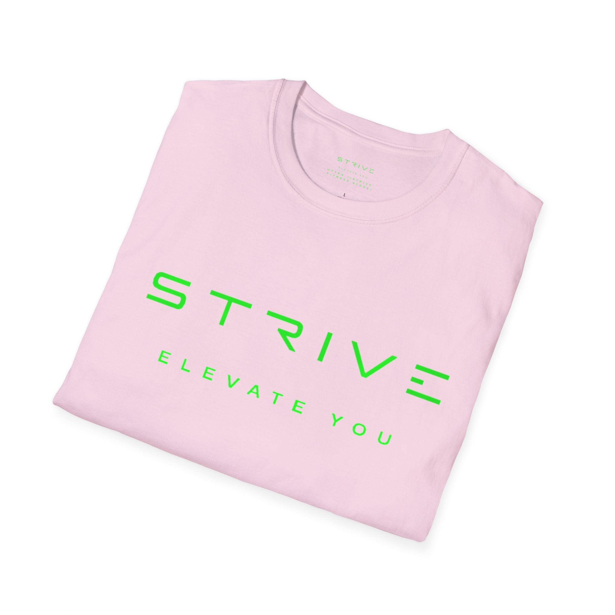 STRIVE-Fitness "Reach Your Peak" Unisex Soft-style T-Shirt - Motivational Fitness Apparel