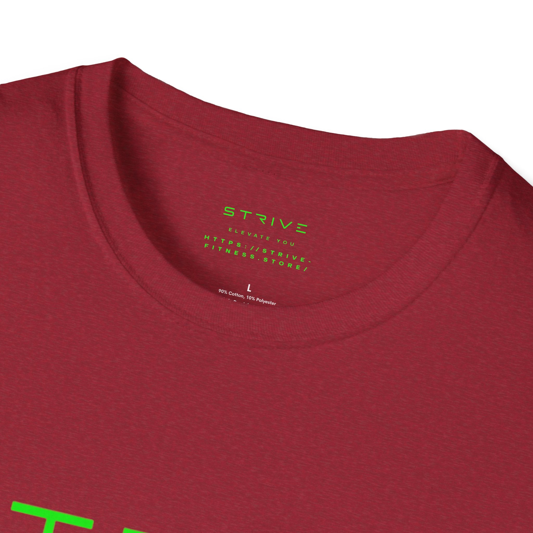 STRIVE-Fitness "Reach Your Peak" Unisex Soft-style T-Shirt - Motivational Fitness Apparel