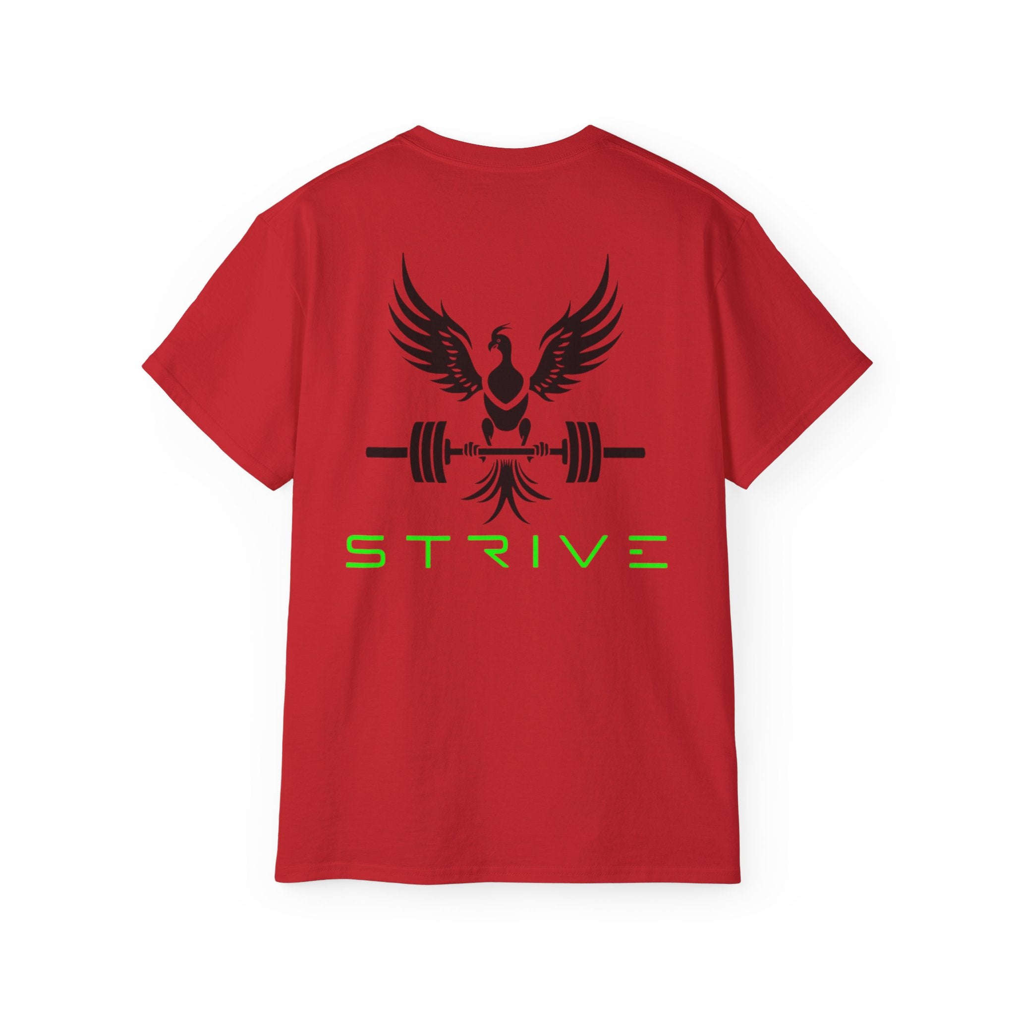 STRIVE-Fitness "Gym Phoenix" Unisex Ultra Cotton Shirt - Motivational Fitness Apparel