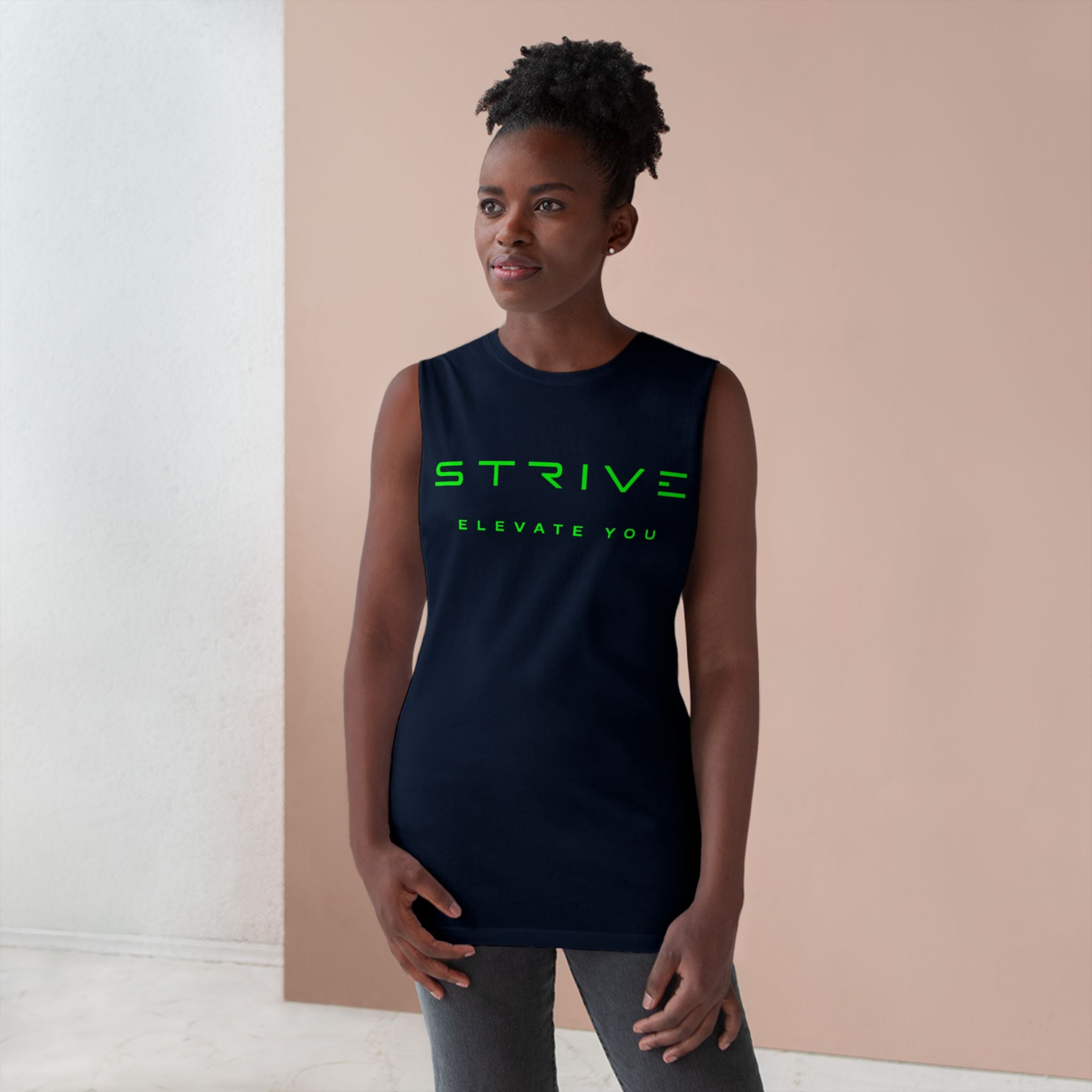 STRIVE-Fitness "Gym Phoenix" Unisex Workout Tank Top - Motivational Fitness Apparel