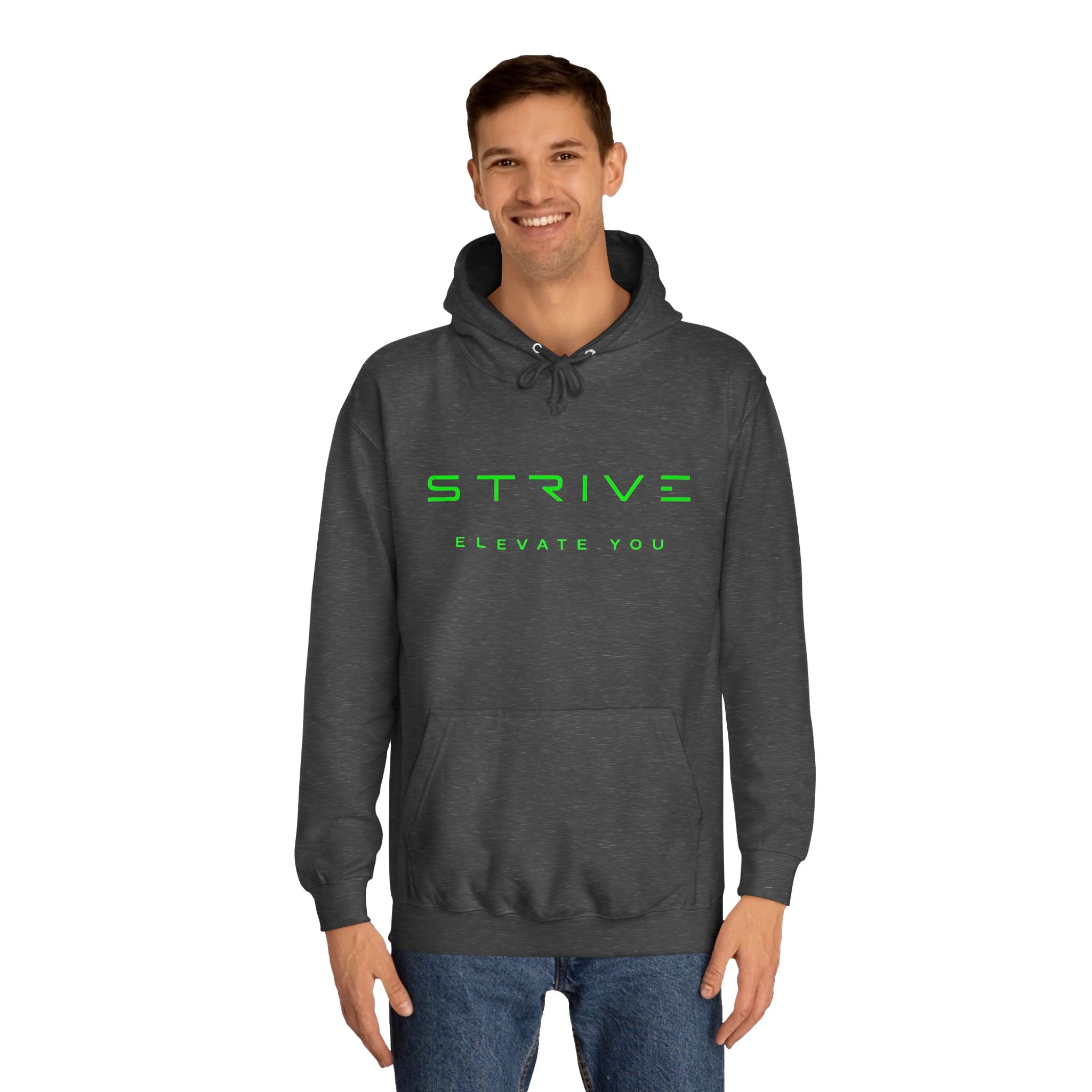STRIVE-Fitness "Reach Your Peak" Unisex Hoodie - Motivational Fitness Apparel