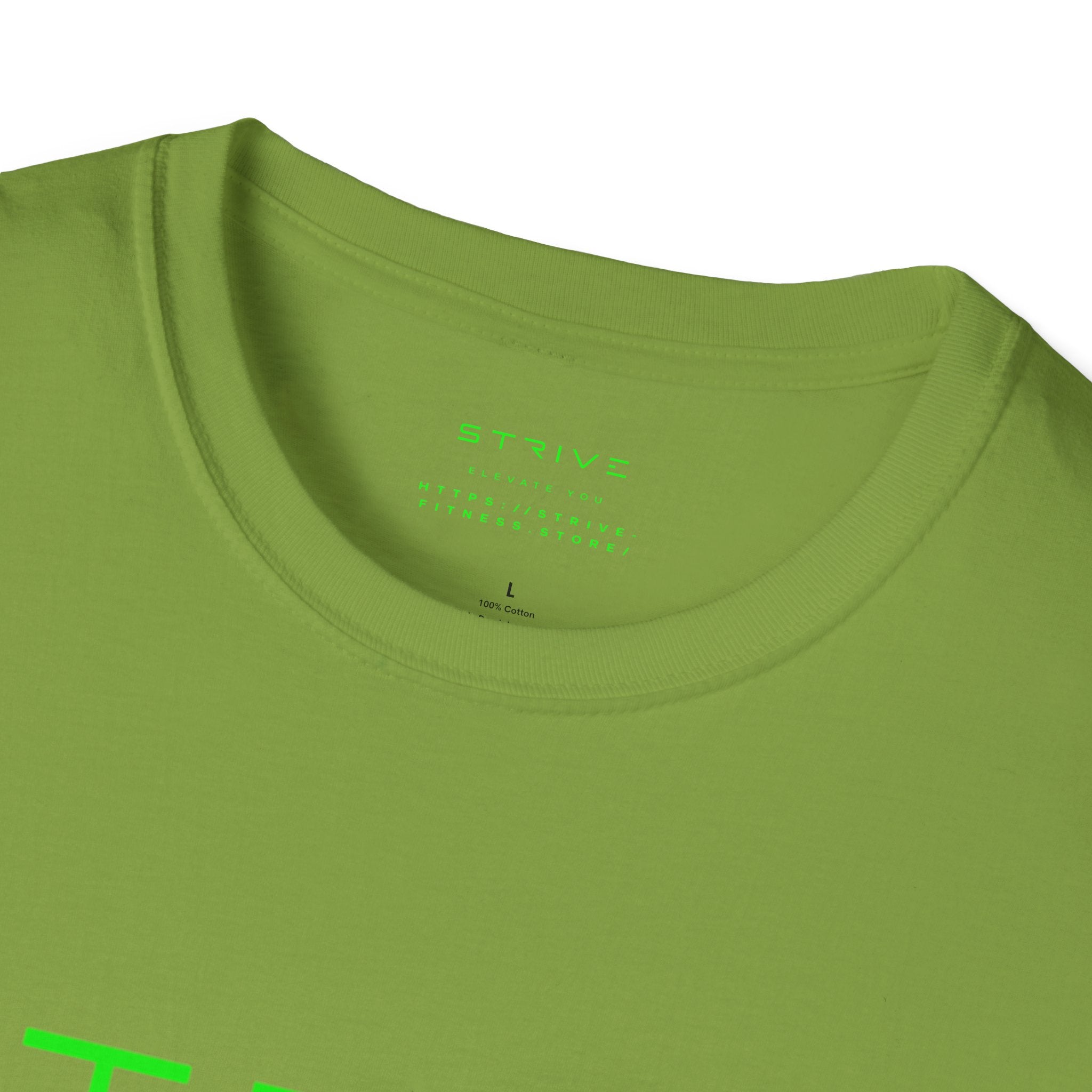 STRIVE-Fitness "Reach Your Peak" Unisex Soft-style T-Shirt - Motivational Fitness Apparel