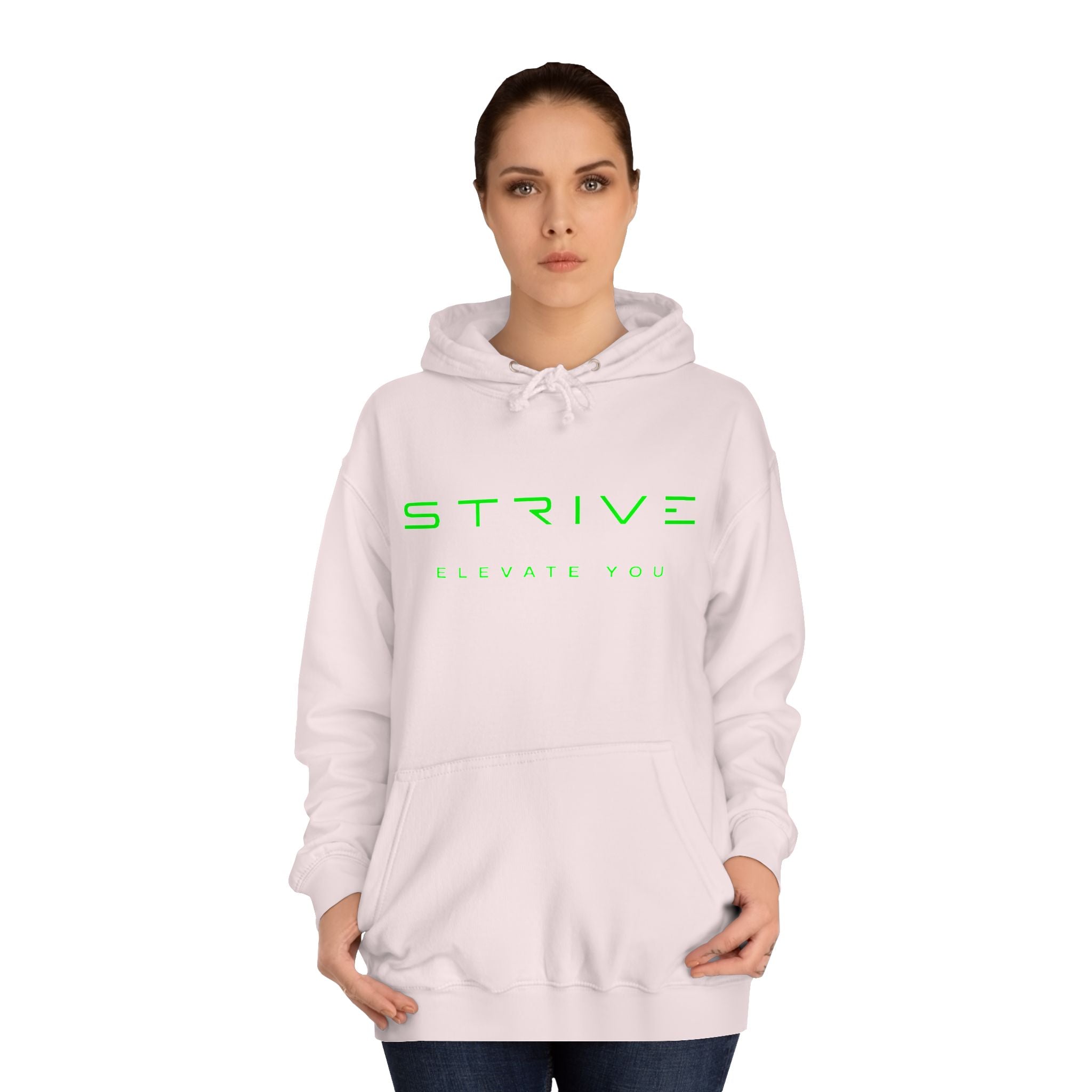 STRIVE-Fitness "Reach Your Peak" Unisex Hoodie - Motivational Fitness Apparel