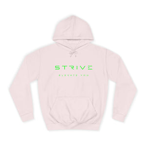 STRIVE-Fitness "Reach Your Peak" Colored logo Unisex Hoodie - Motivational Fitness Apparel