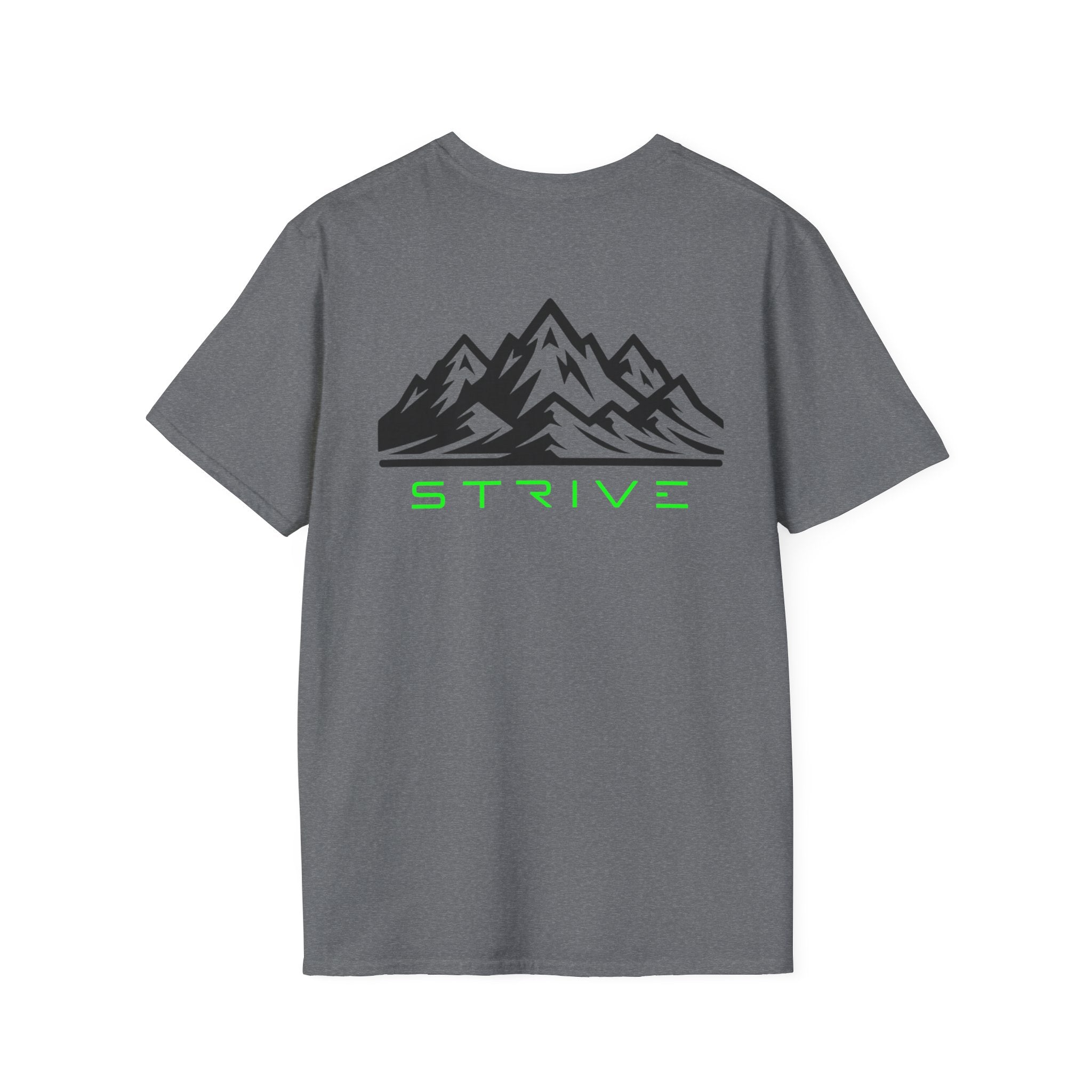 STRIVE-Fitness "Reach Your Peak" Unisex Soft-style T-Shirt - Motivational Fitness Apparel
