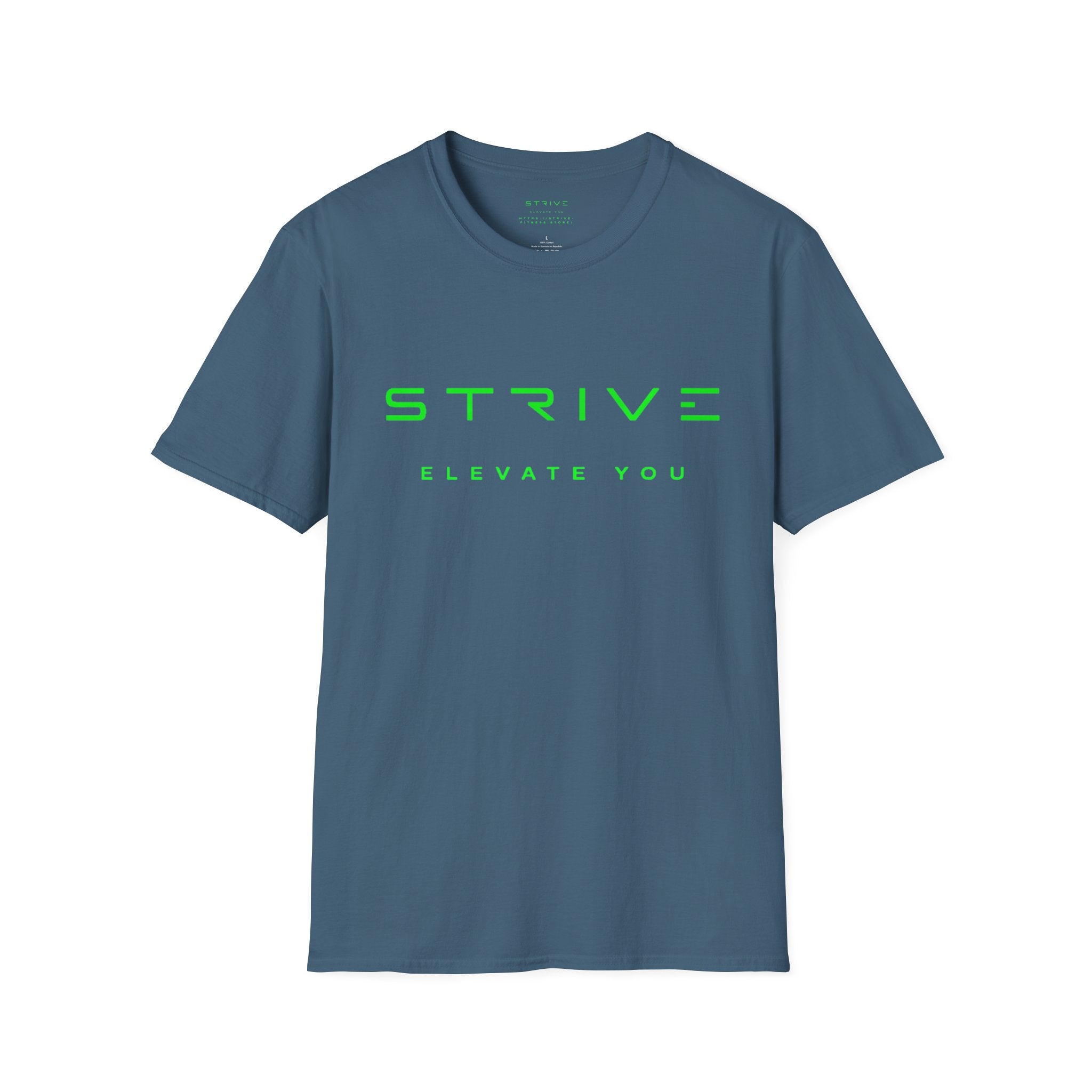 STRIVE-Fitness "Reach Your Peak" Unisex Soft-style T-Shirt - Motivational Fitness Apparel