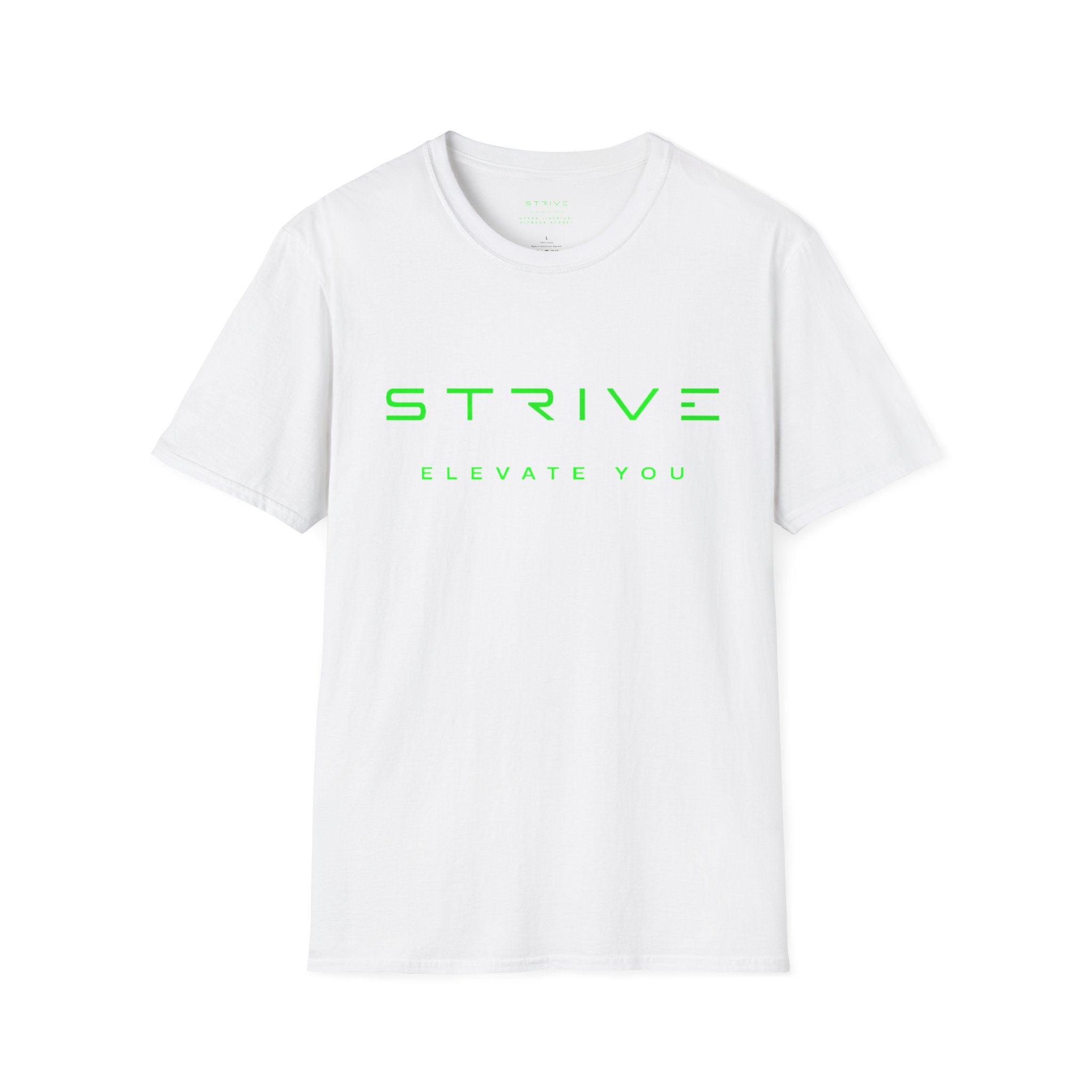 STRIVE-Fitness "Reach Your Peak" Unisex Soft-style T-Shirt - Motivational Fitness Apparel