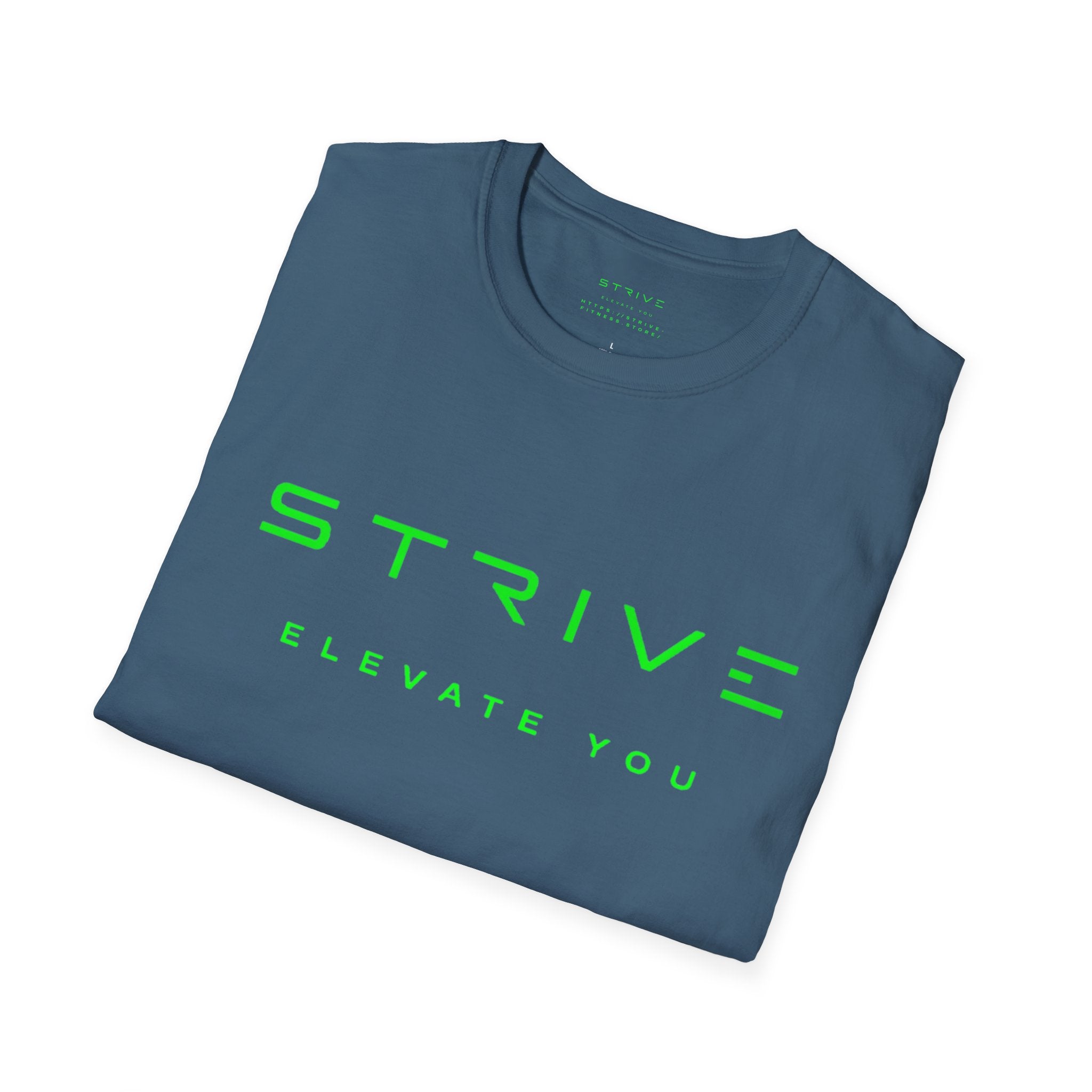 STRIVE-Fitness "Reach Your Peak" Unisex Soft-style T-Shirt - Motivational Fitness Apparel
