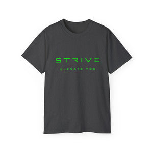 STRIVE-Fitness "Reach Your Peak" Unisex Ultra Cotton Shirt - Motivational Fitness Apparel
