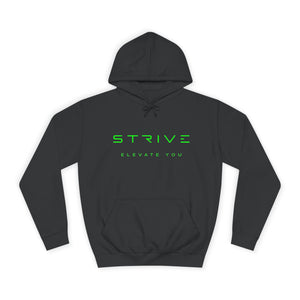 STRIVE-Fitness "Reach Your Peak" Colored logo Unisex Hoodie - Motivational Fitness Apparel