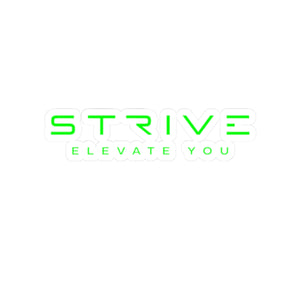 STRIVE-Fitness Kiss-Cut Stickers "Elevate You" - Motivational Gym Decor