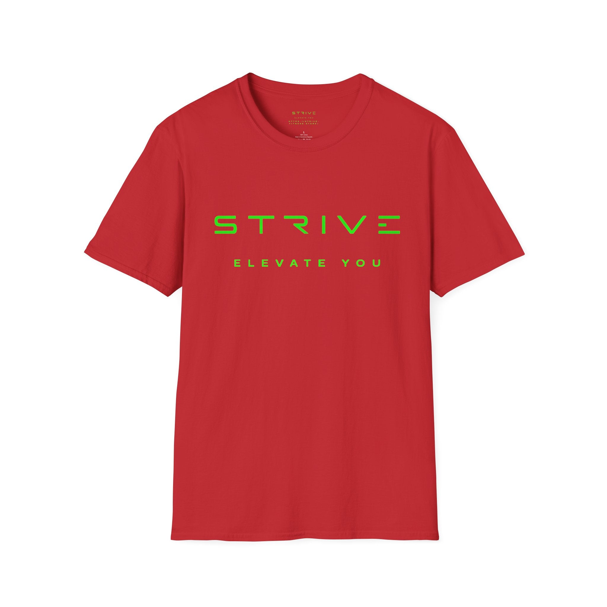 STRIVE-Fitness "Reach Your Peak" Unisex Soft-style T-Shirt - Motivational Fitness Apparel