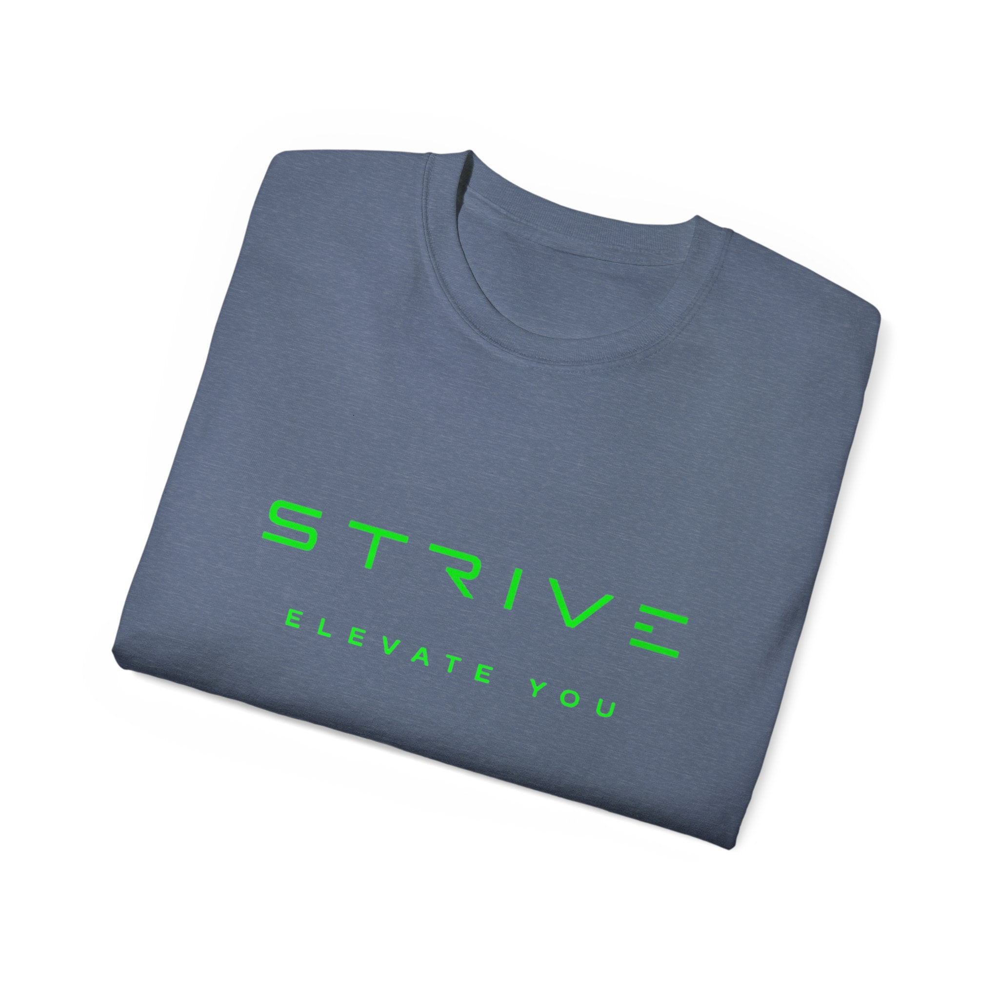 STRIVE-Fitness "Reach Your Peak" Unisex Ultra Cotton Shirt - Motivational Fitness Apparel