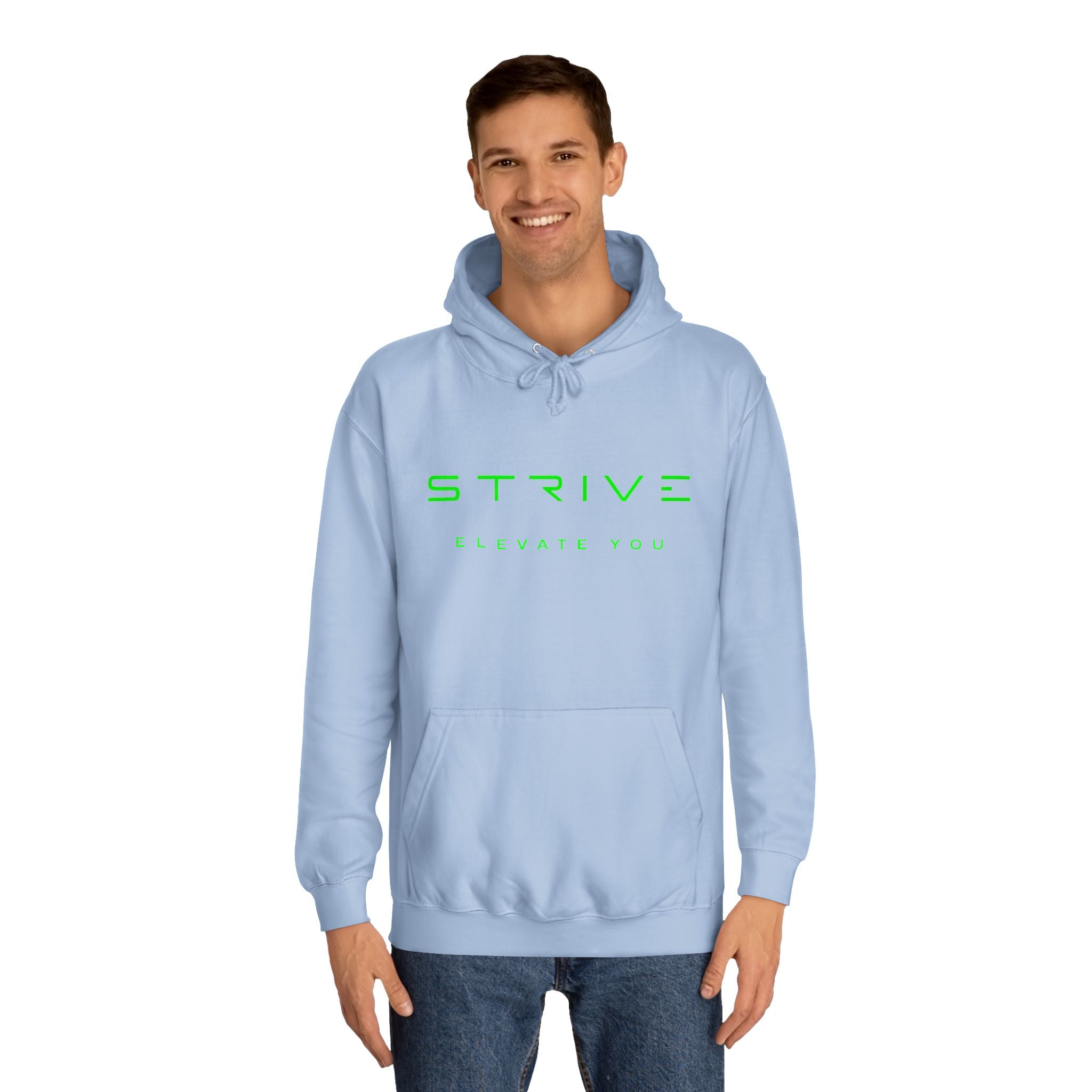 STRIVE-Fitness "Reach Your Peak" Unisex Hoodie - Motivational Fitness Apparel
