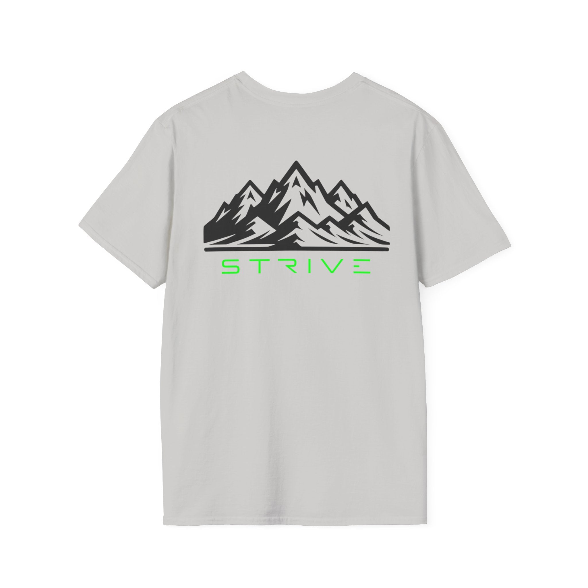 STRIVE-Fitness "Reach Your Peak" Unisex Soft-style T-Shirt - Motivational Fitness Apparel