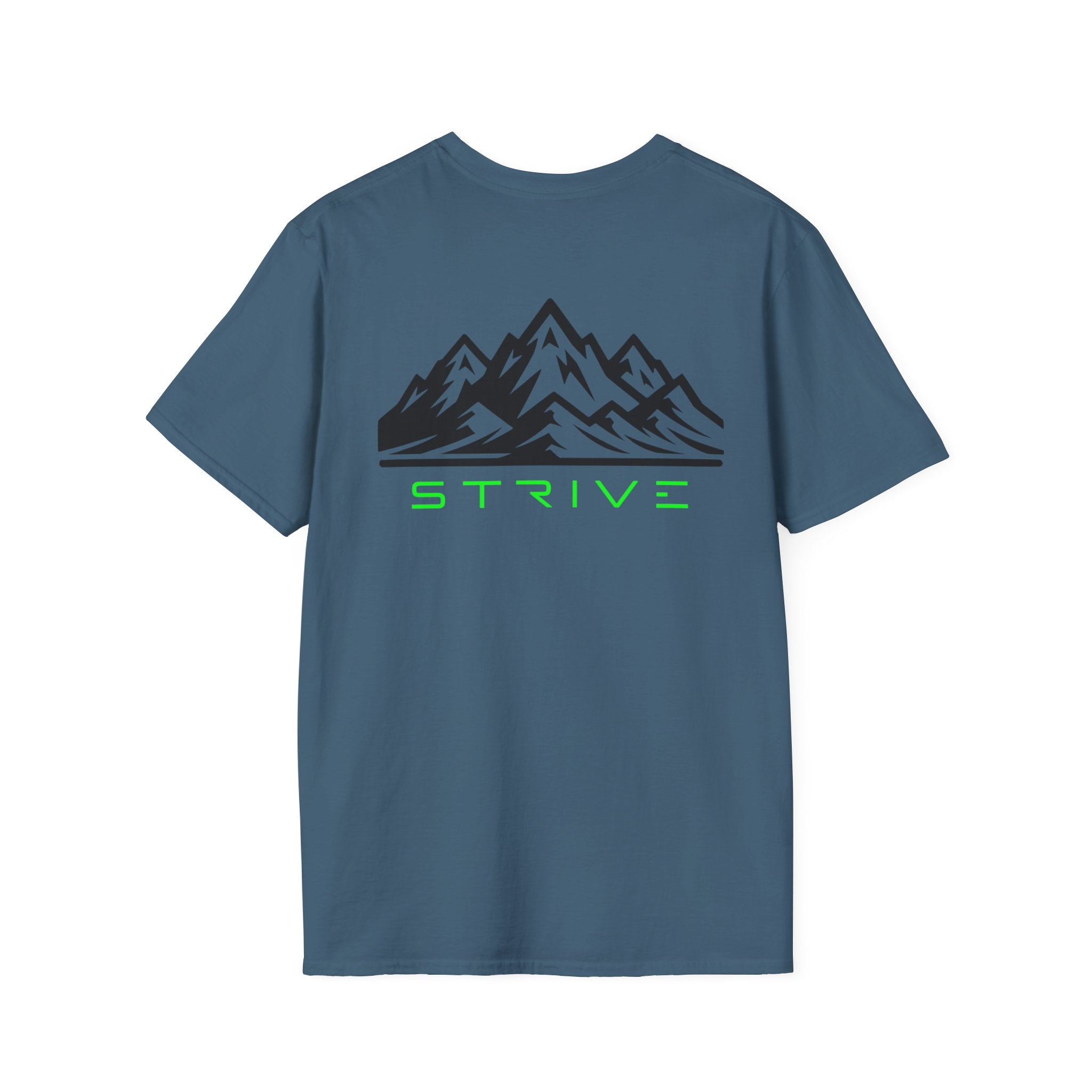 STRIVE-Fitness "Reach Your Peak" Unisex Soft-style T-Shirt - Motivational Fitness Apparel