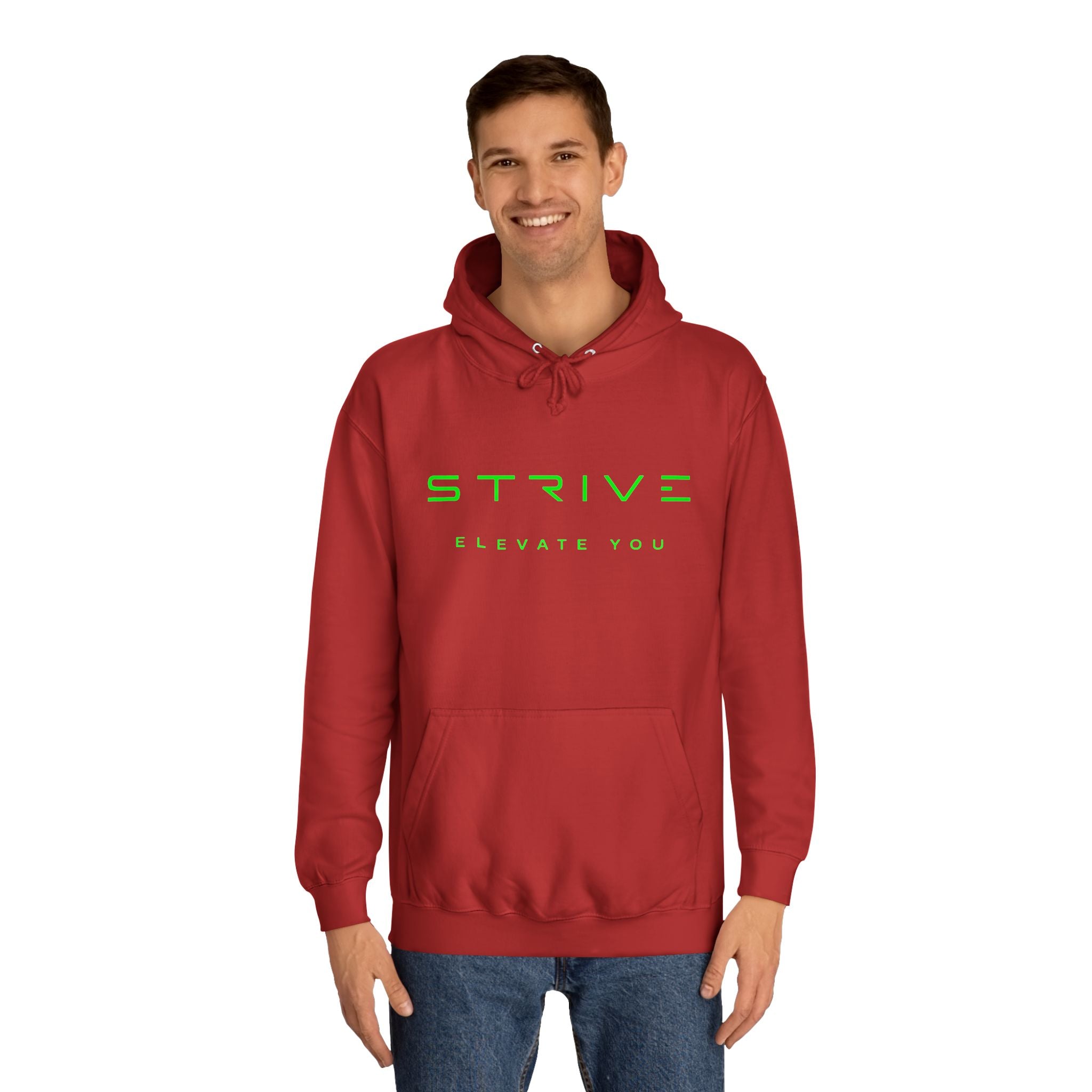 STRIVE-Fitness "Reach Your Peak" Unisex Hoodie - Motivational Fitness Apparel