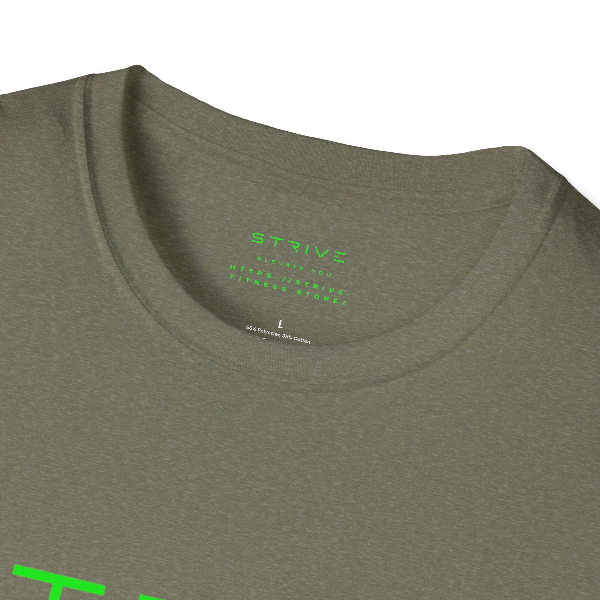 STRIVE-Fitness "Reach Your Peak" Unisex Soft-style T-Shirt - Motivational Fitness Apparel