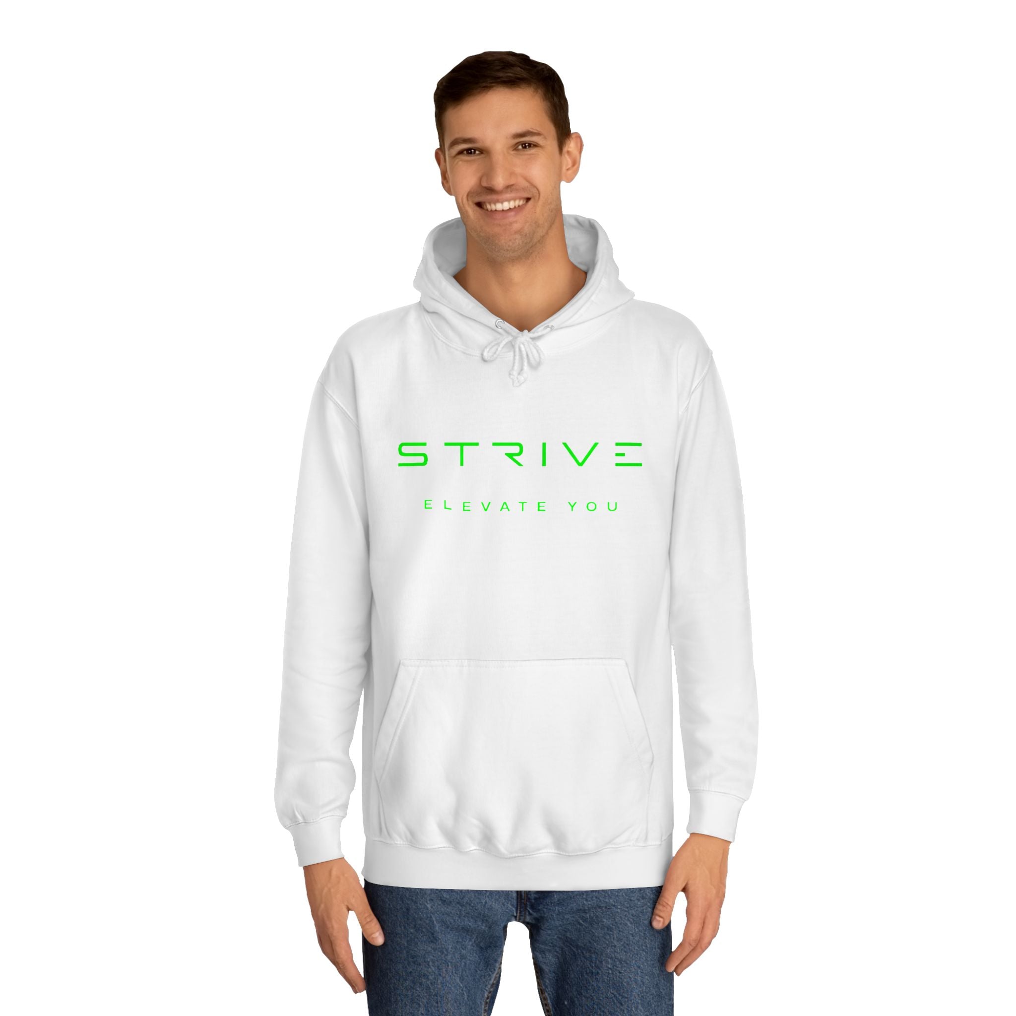 STRIVE-Fitness "Reach Your Peak" Unisex Hoodie - Motivational Fitness Apparel