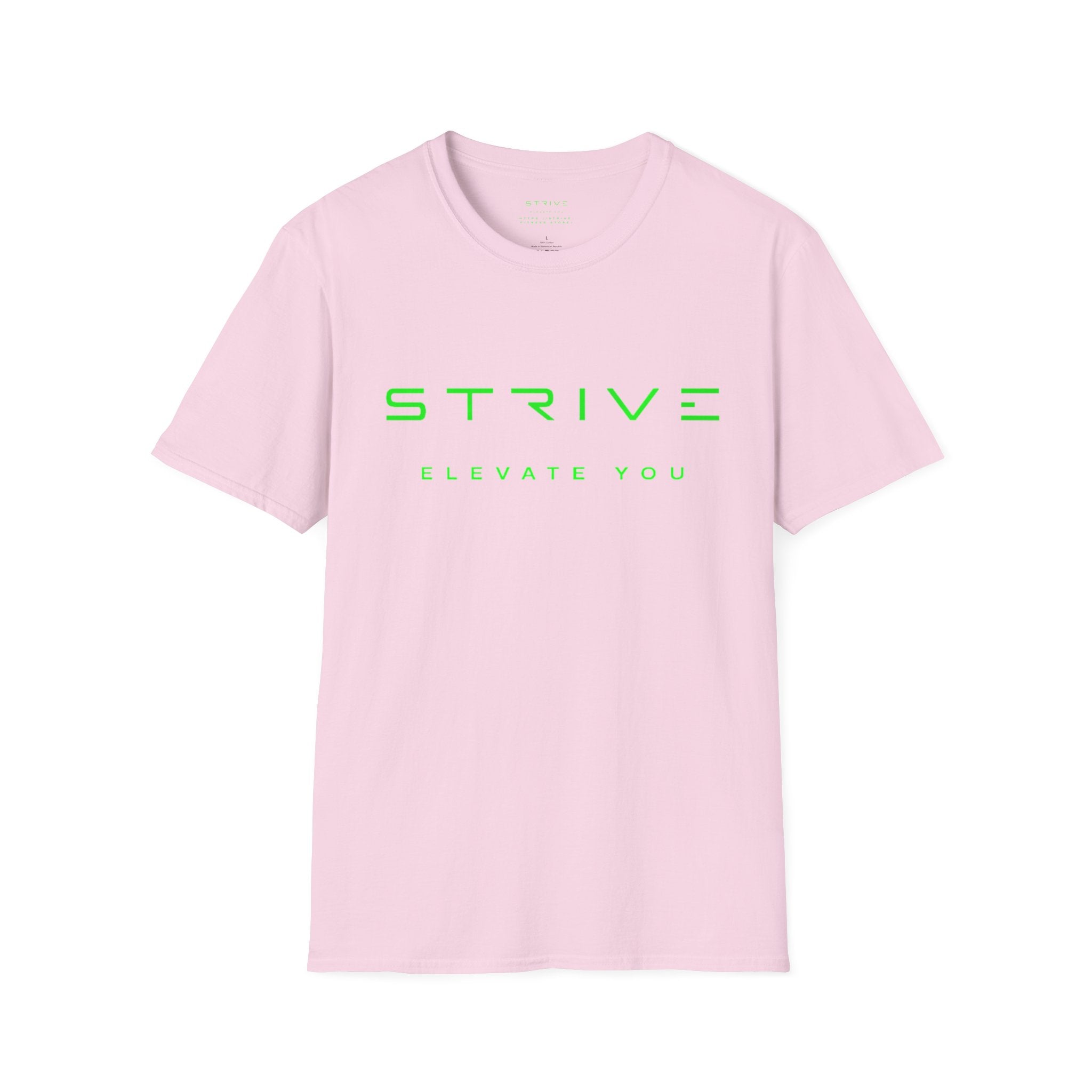 STRIVE-Fitness "Reach Your Peak" Unisex Soft-style T-Shirt - Motivational Fitness Apparel