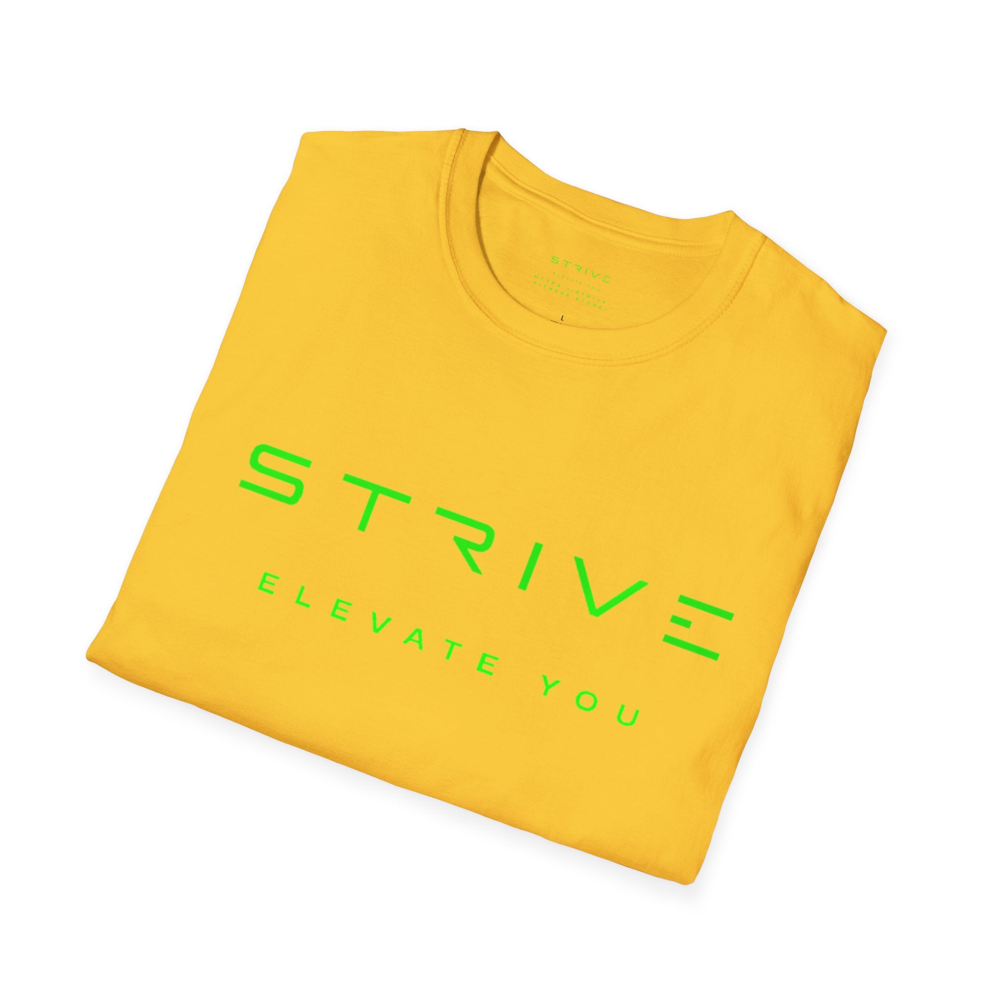 STRIVE-Fitness "Reach Your Peak" Unisex Soft-style T-Shirt - Motivational Fitness Apparel