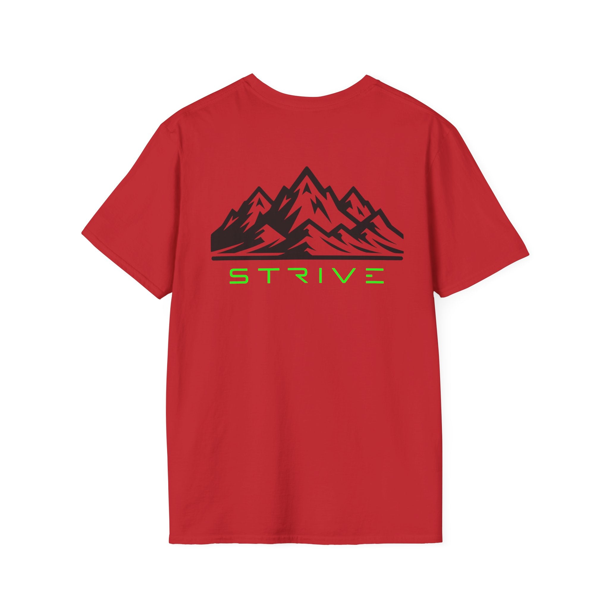 STRIVE-Fitness "Reach Your Peak" Unisex Soft-style T-Shirt - Motivational Fitness Apparel