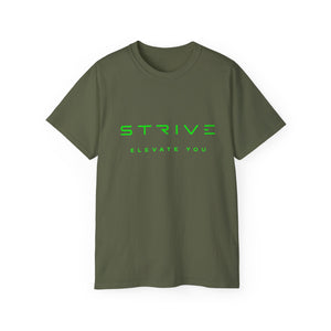 STRIVE-Fitness "Reach Your Peak" Unisex Ultra Cotton Shirt - Motivational Fitness Apparel