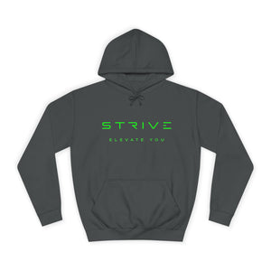 STRIVE-Fitness "Reach Your Peak" Colored logo Unisex Hoodie - Motivational Fitness Apparel