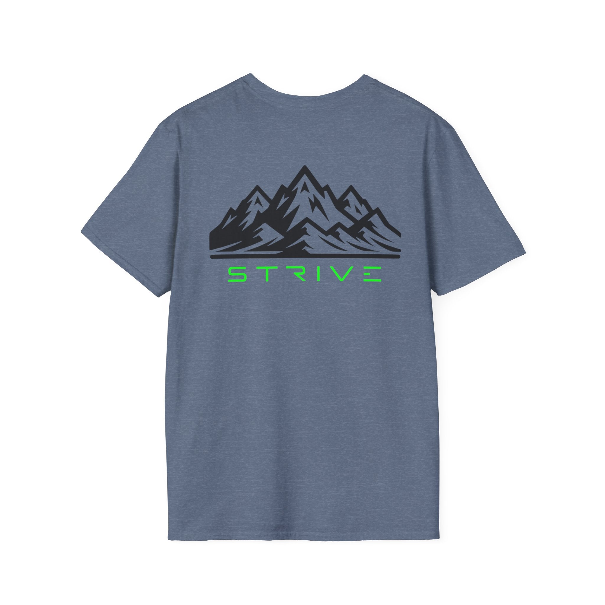 STRIVE-Fitness "Reach Your Peak" Unisex Soft-style T-Shirt - Motivational Fitness Apparel