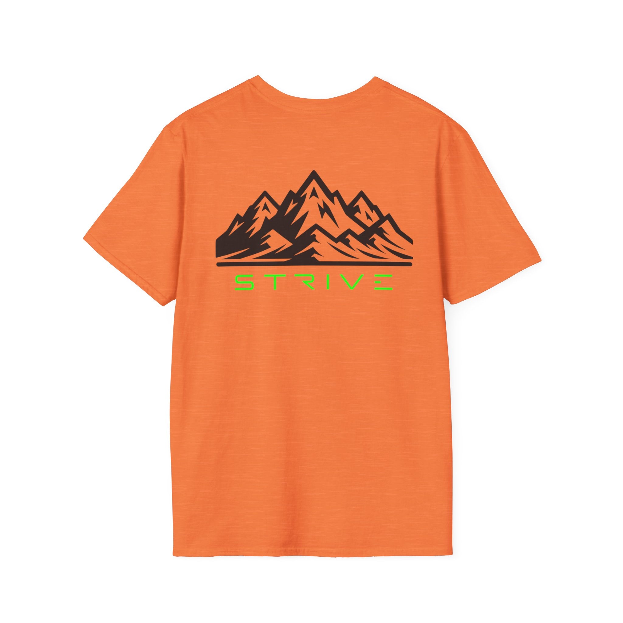 STRIVE-Fitness "Reach Your Peak" Unisex Soft-style T-Shirt - Motivational Fitness Apparel