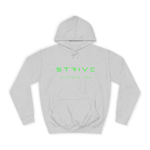 STRIVE-Fitness "Reach Your Peak" Colored logo Unisex Hoodie - Motivational Fitness Apparel