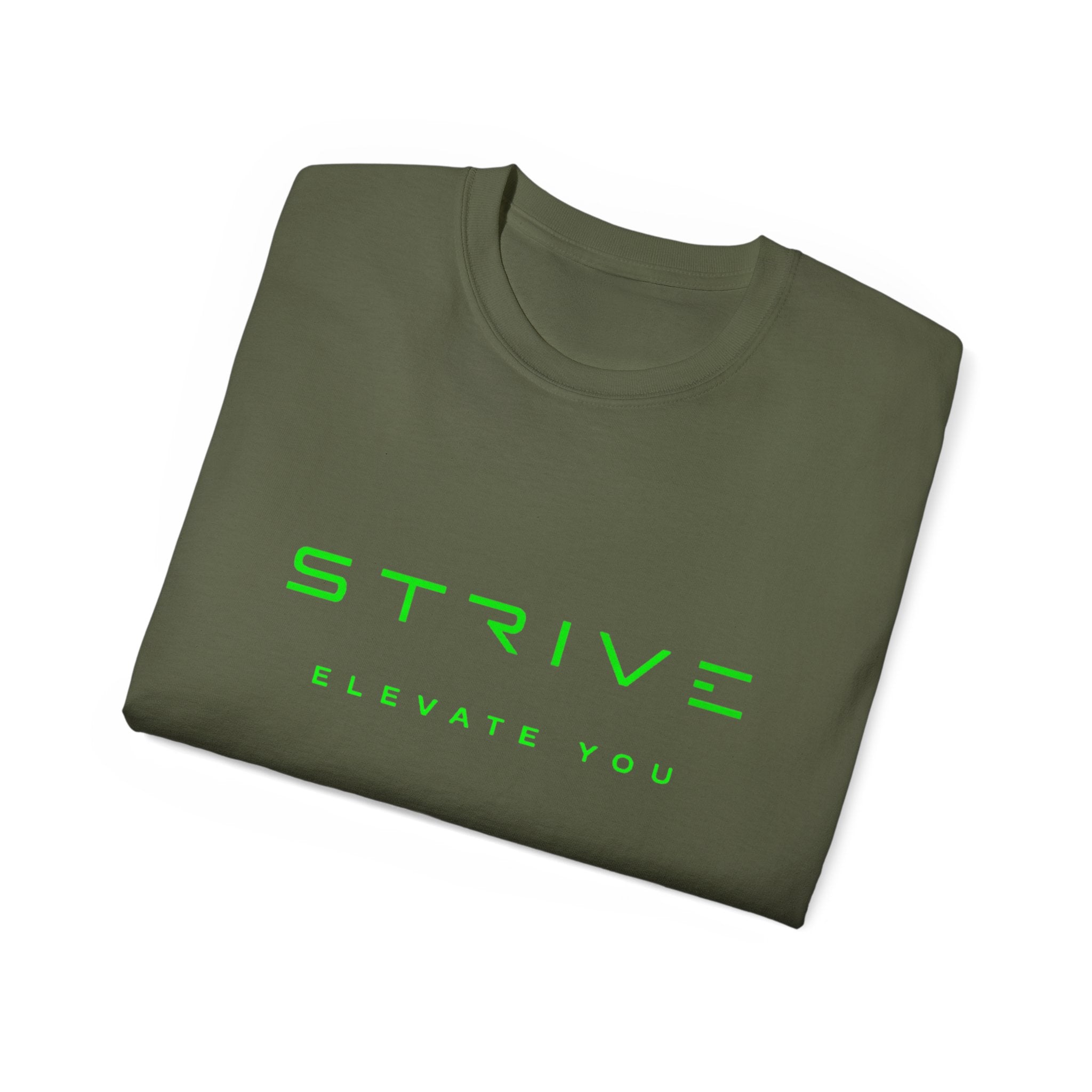 STRIVE-Fitness "Reach Your Peak" Unisex Ultra Cotton Shirt - Motivational Fitness Apparel