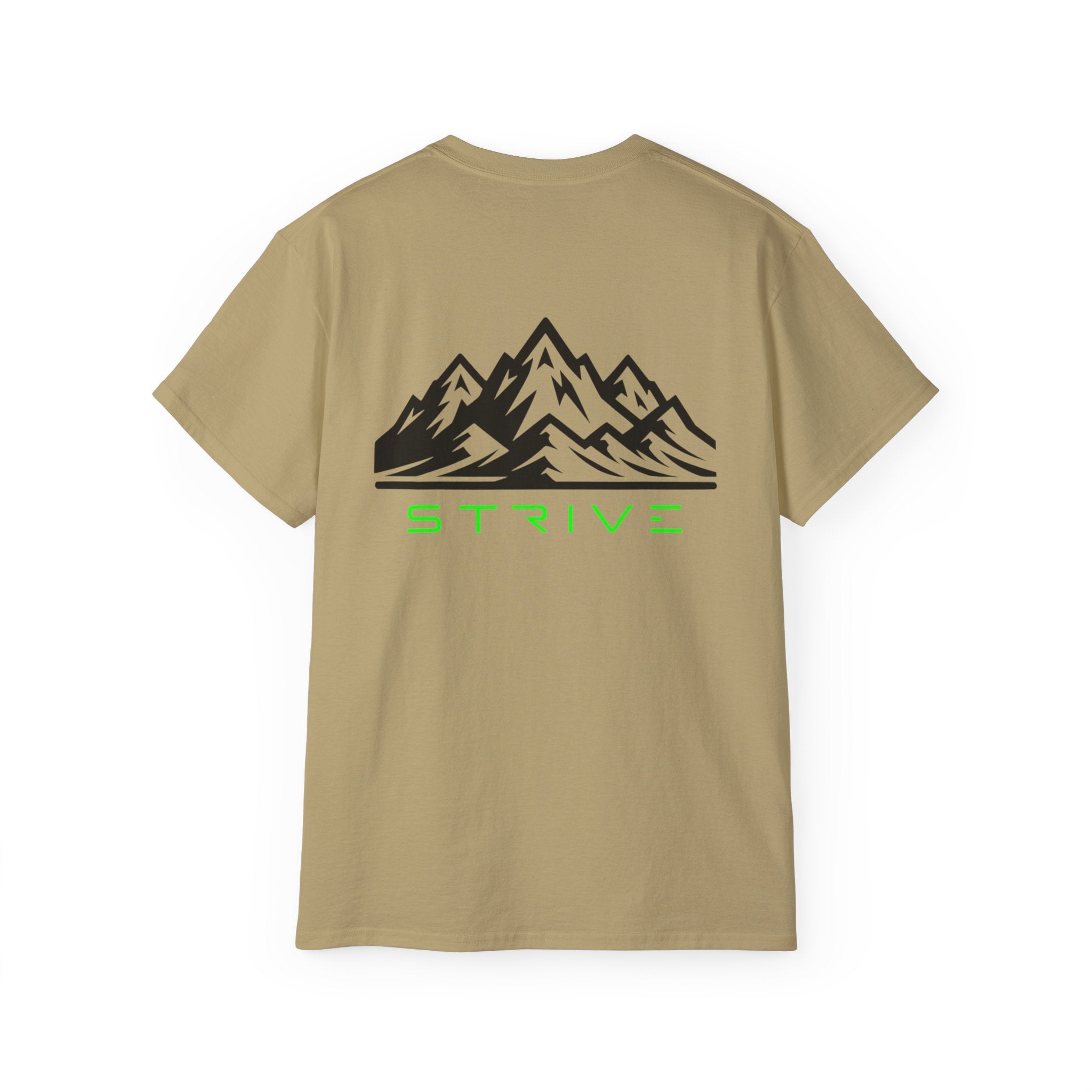 STRIVE-Fitness "Reach Your Peak" Unisex Ultra Cotton Shirt - Motivational Fitness Apparel