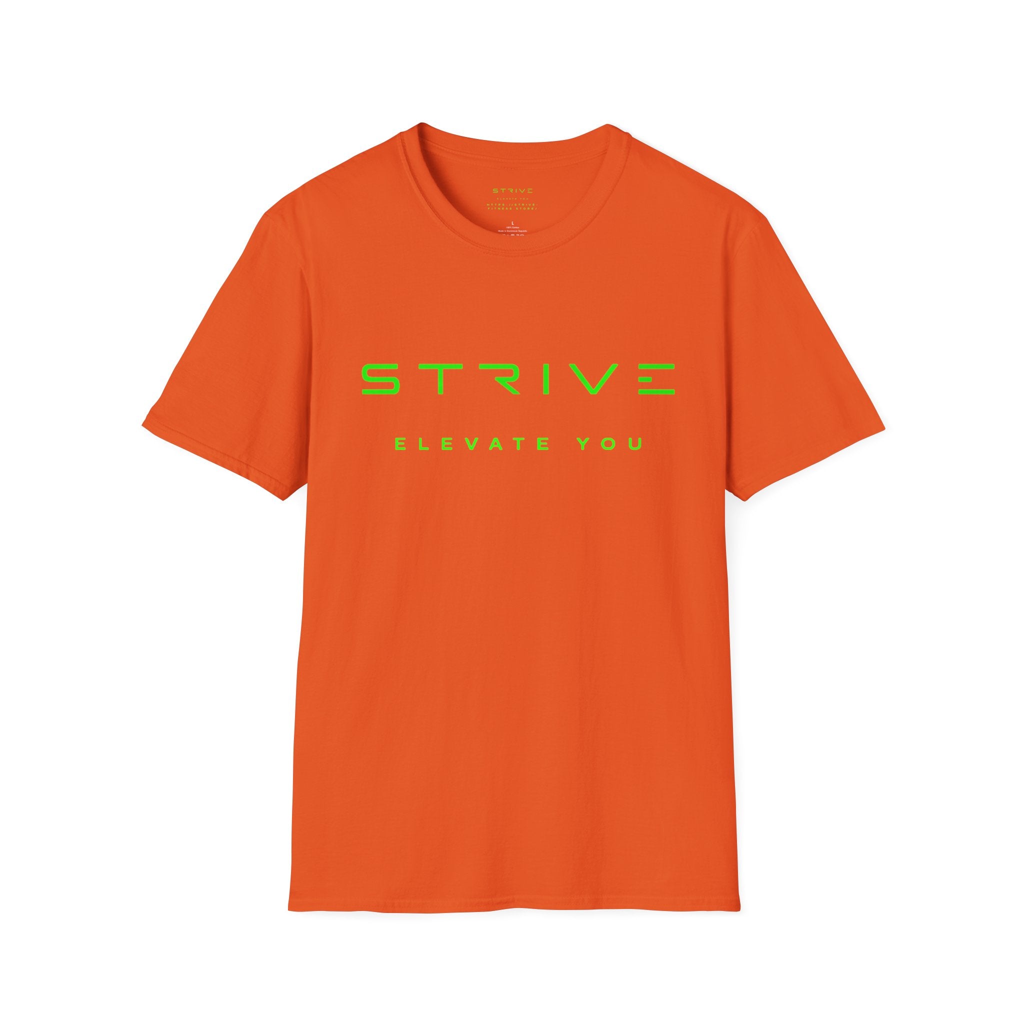 STRIVE-Fitness "Reach Your Peak" Unisex Soft-style T-Shirt - Motivational Fitness Apparel