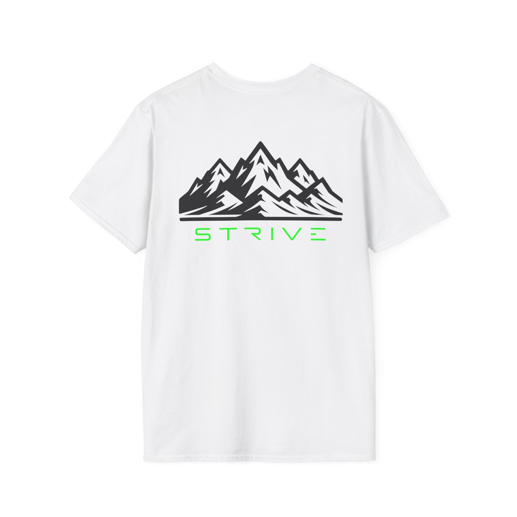 STRIVE-Fitness "Reach Your Peak" Unisex Soft-style T-Shirt - Motivational Fitness Apparel