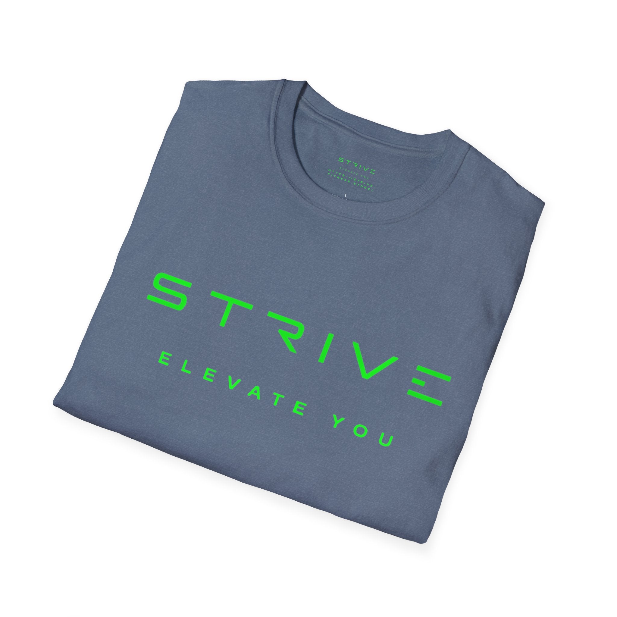 STRIVE-Fitness "Reach Your Peak" Unisex Soft-style T-Shirt - Motivational Fitness Apparel