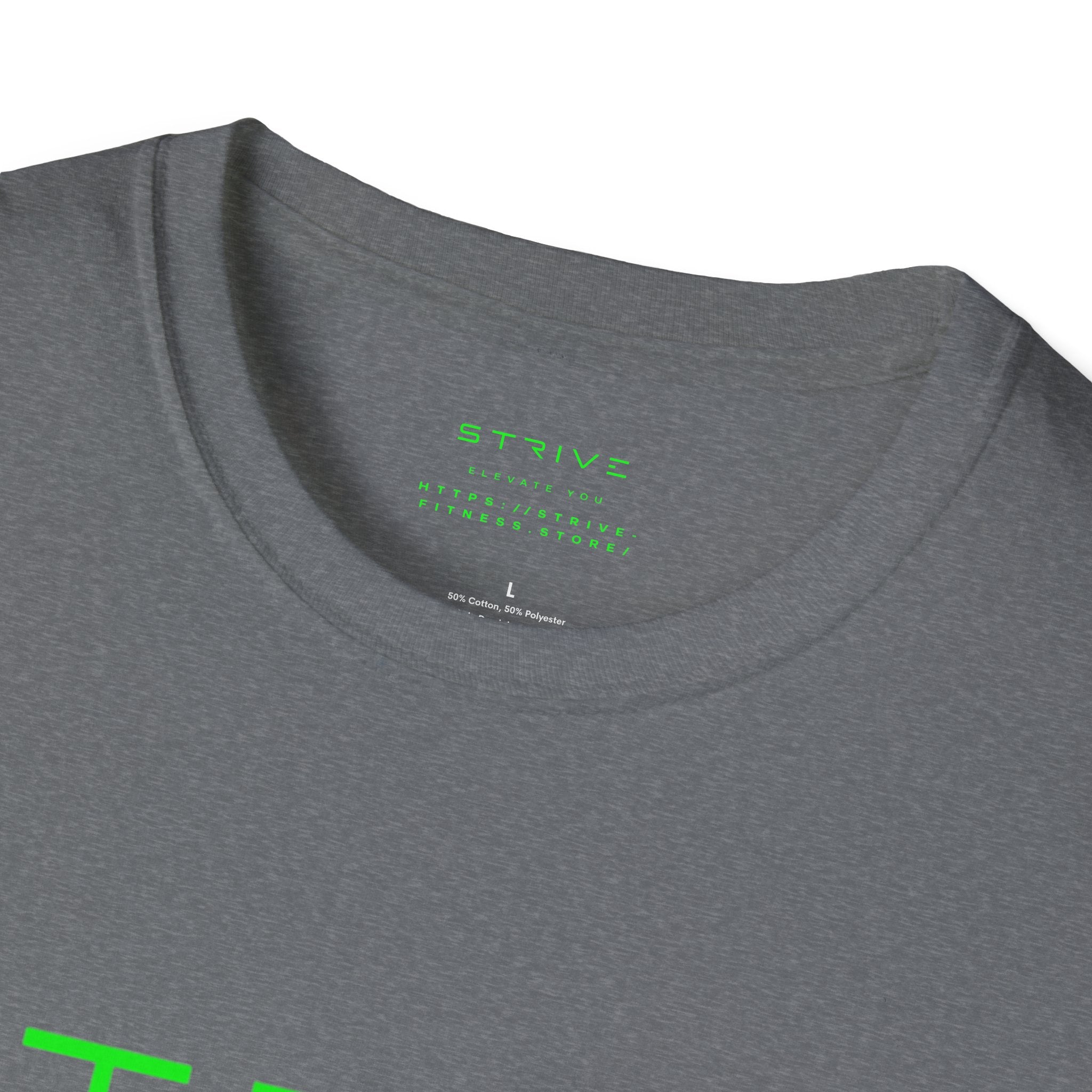 STRIVE-Fitness "Reach Your Peak" Unisex Soft-style T-Shirt - Motivational Fitness Apparel