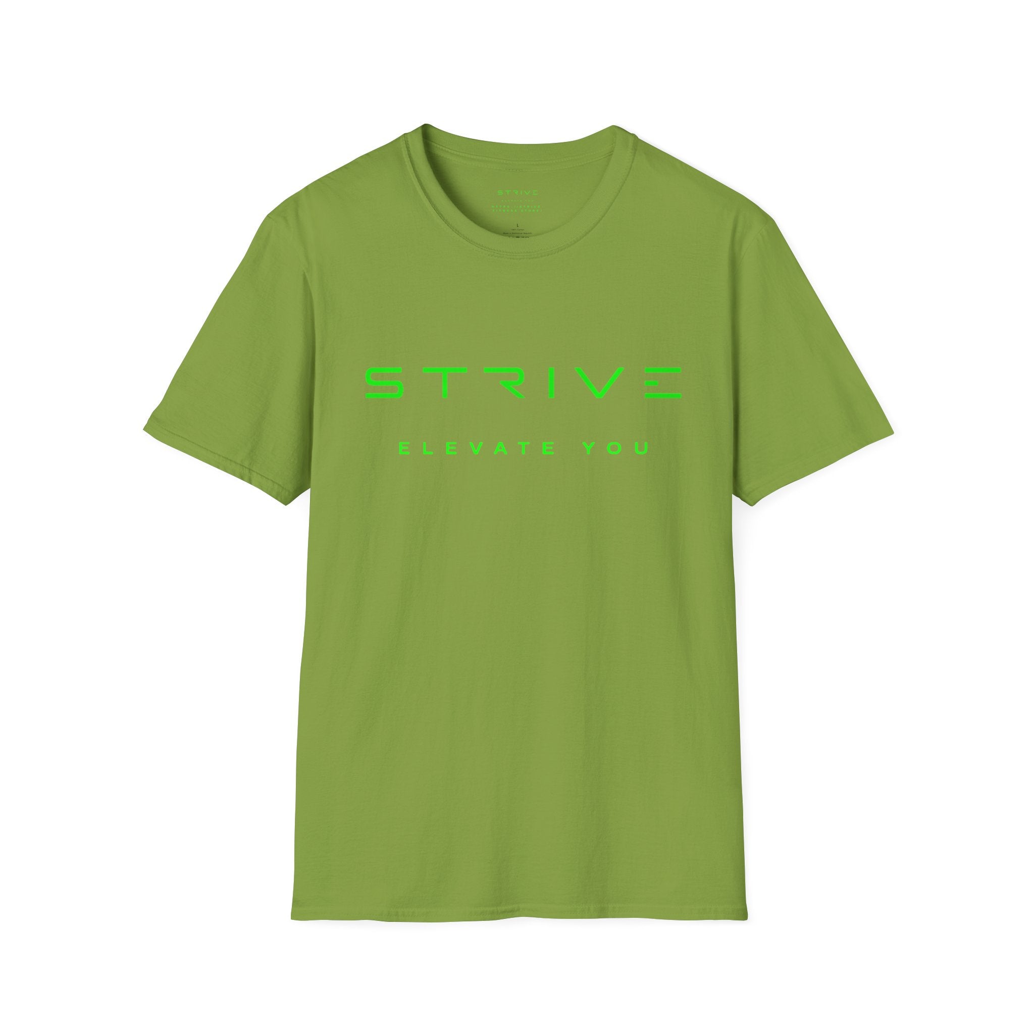 STRIVE-Fitness "Reach Your Peak" Unisex Soft-style T-Shirt - Motivational Fitness Apparel