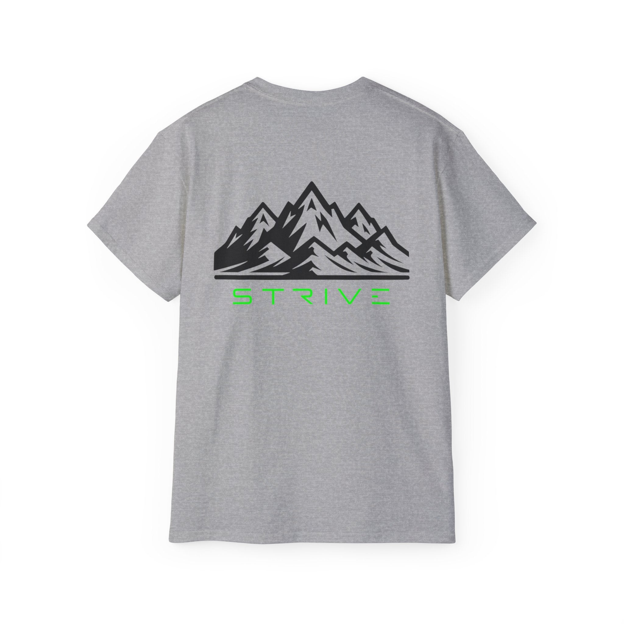STRIVE-Fitness "Reach Your Peak" Unisex Ultra Cotton Shirt - Motivational Fitness Apparel