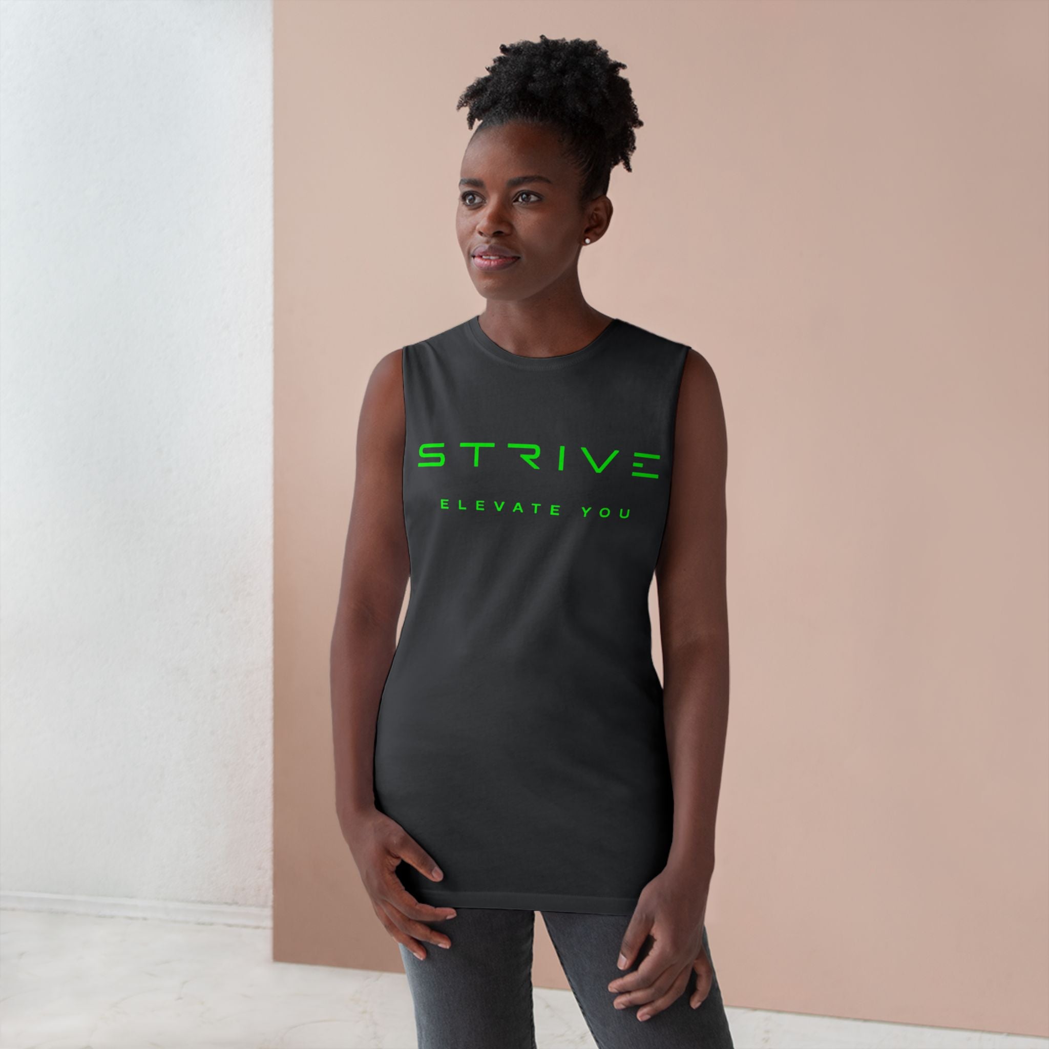 STRIVE-Fitness "Gym Phoenix" Unisex Workout Tank Top - Motivational Fitness Apparel