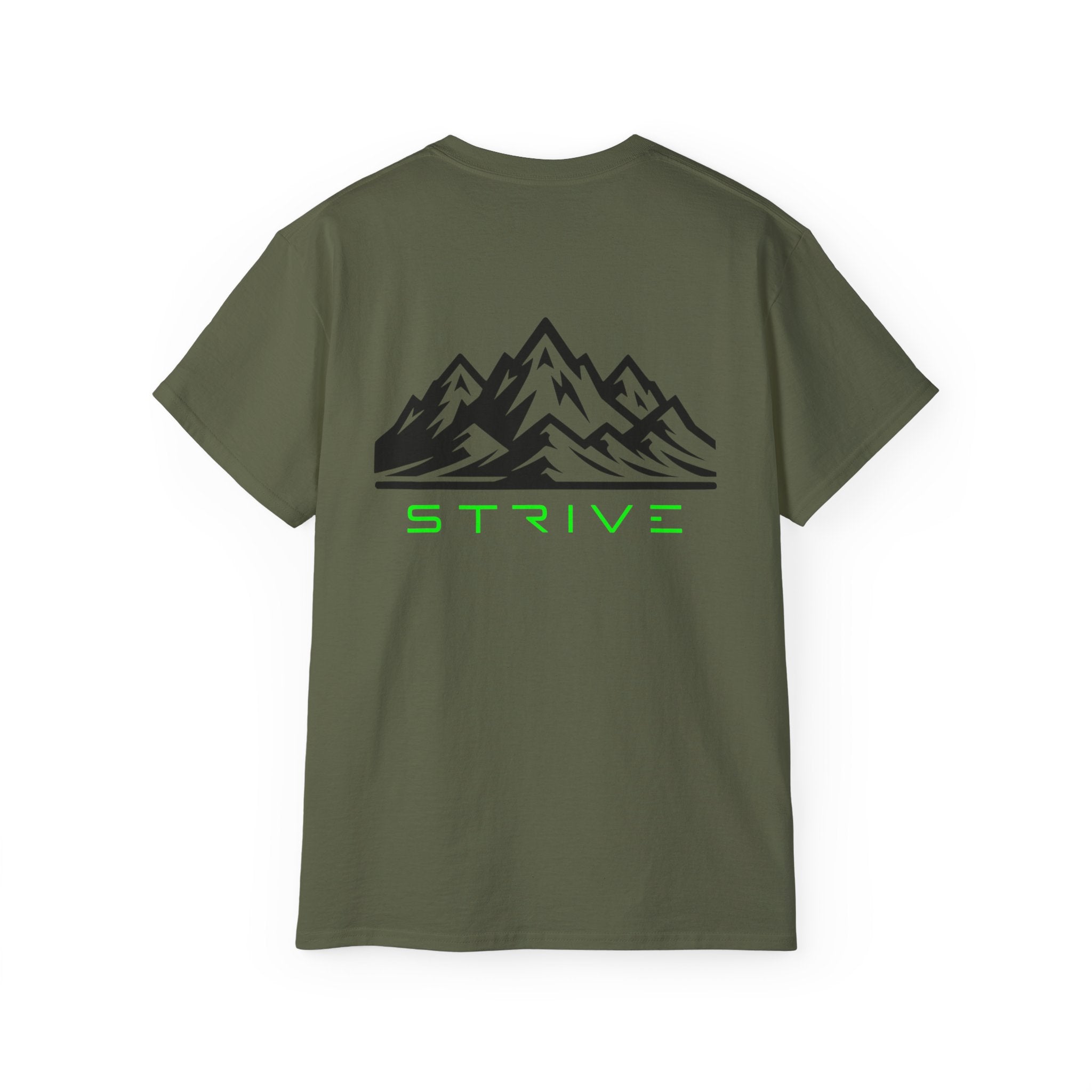 STRIVE-Fitness "Reach Your Peak" Unisex Ultra Cotton Shirt - Motivational Fitness Apparel