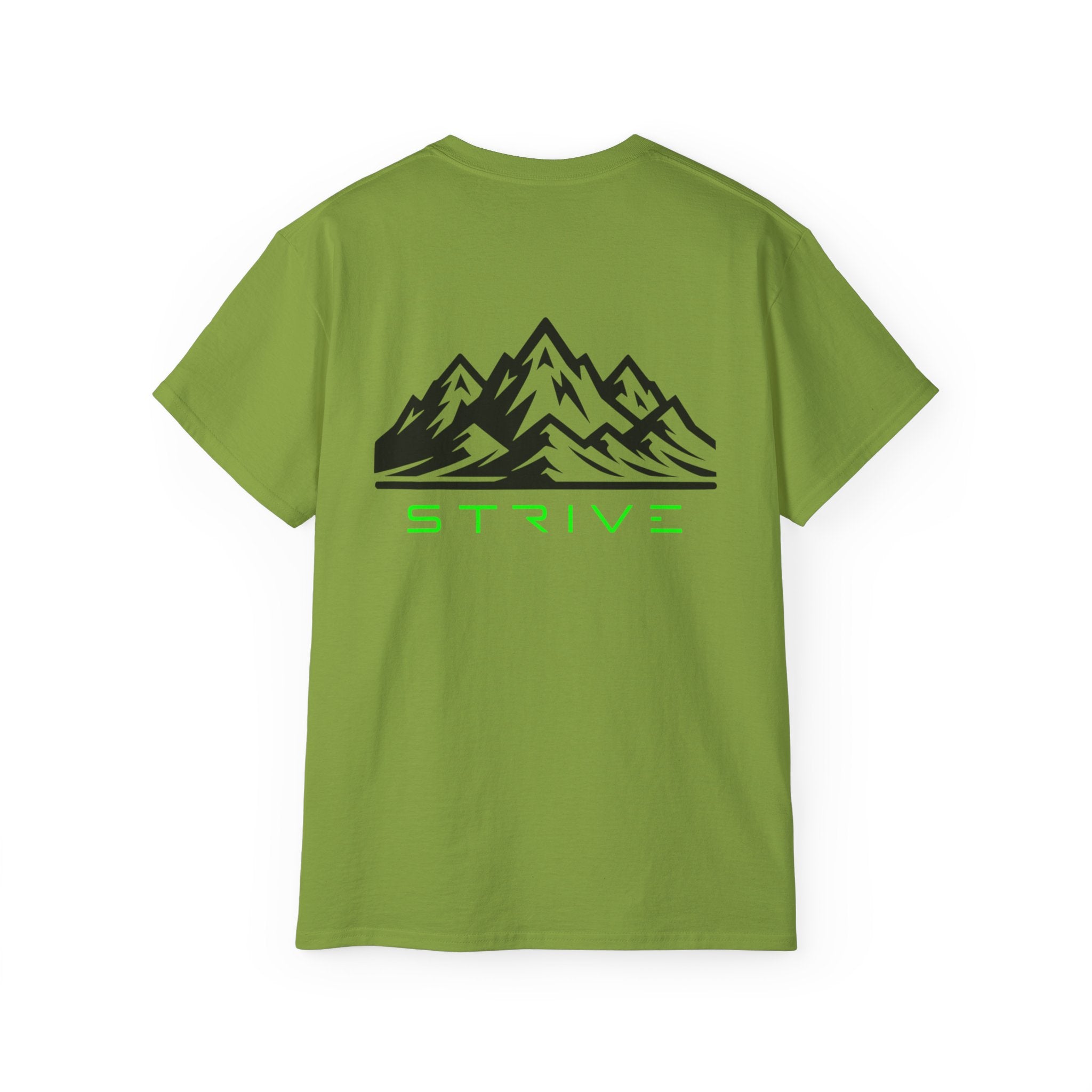STRIVE-Fitness "Reach Your Peak" Unisex Ultra Cotton Shirt - Motivational Fitness Apparel